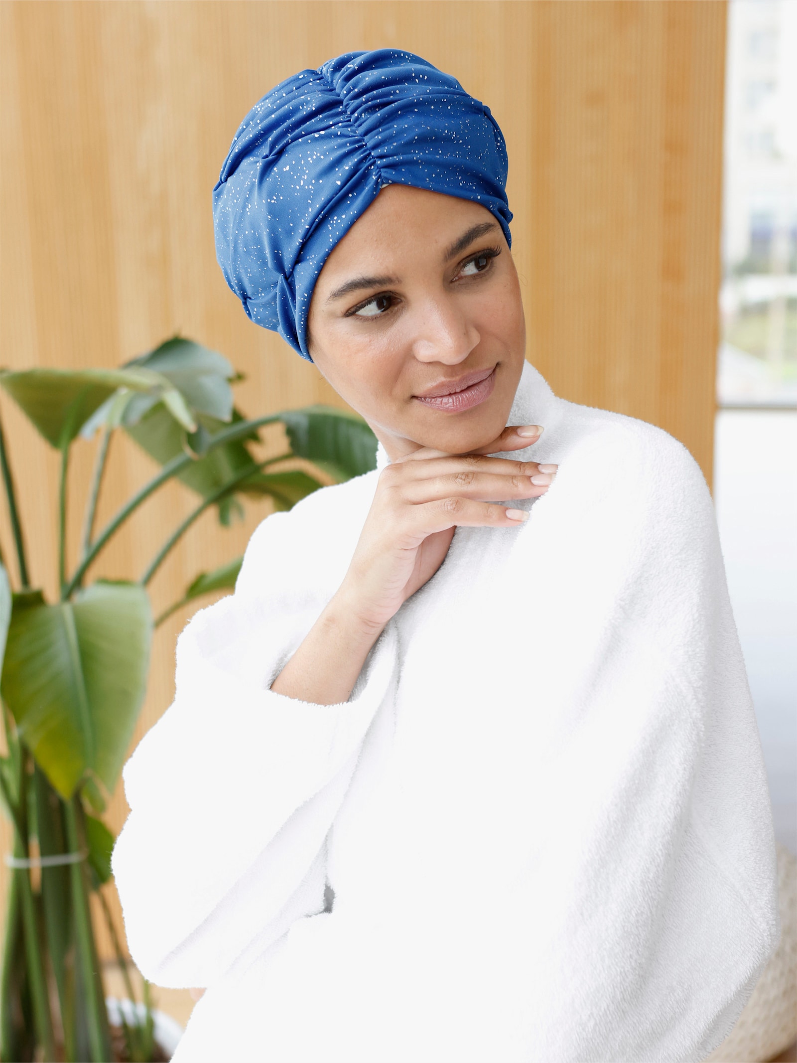 Badmuts - koningsblauw