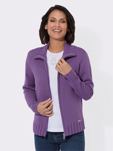 Strickjacke - lila