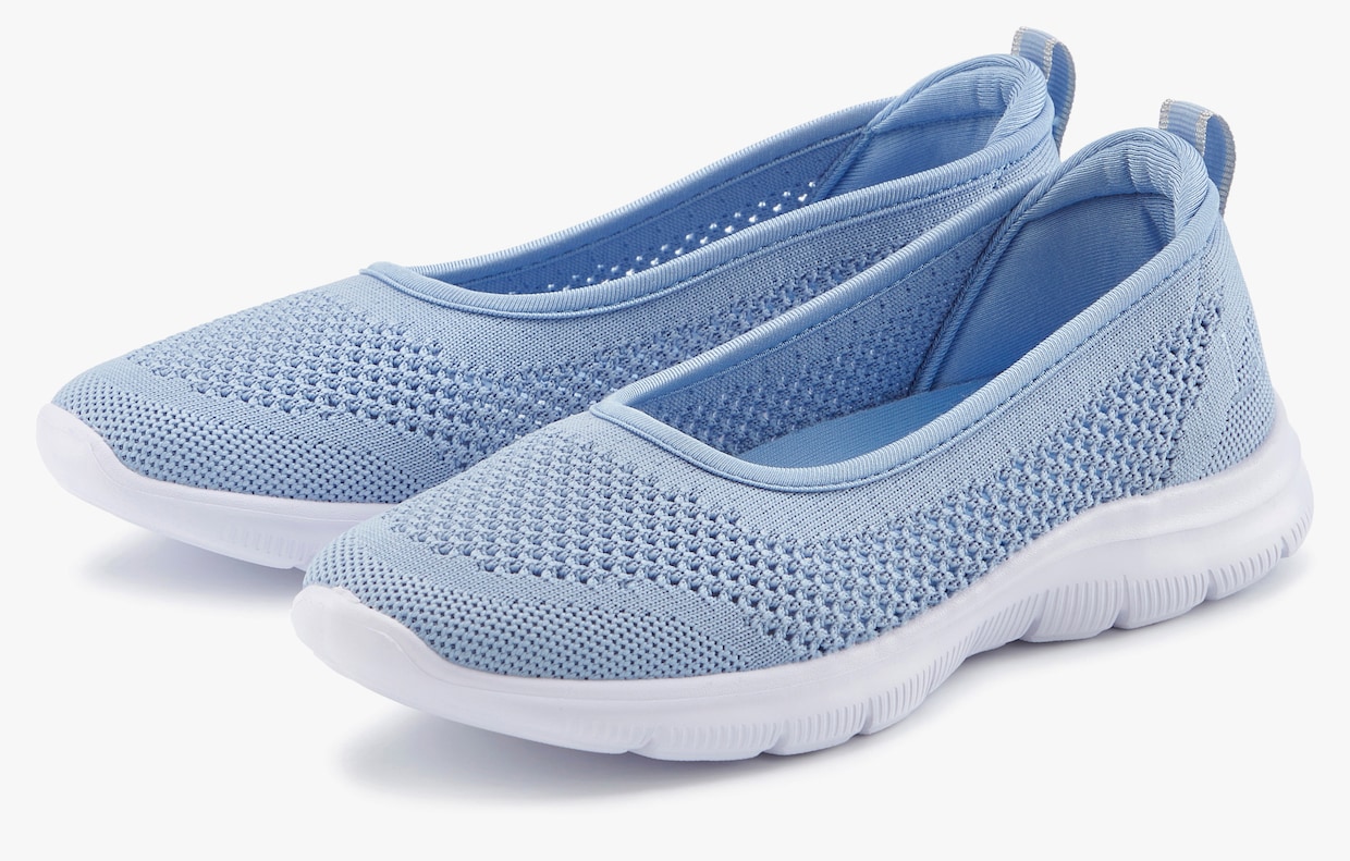 LASCANA Sneaker Ballerinas - hellblau