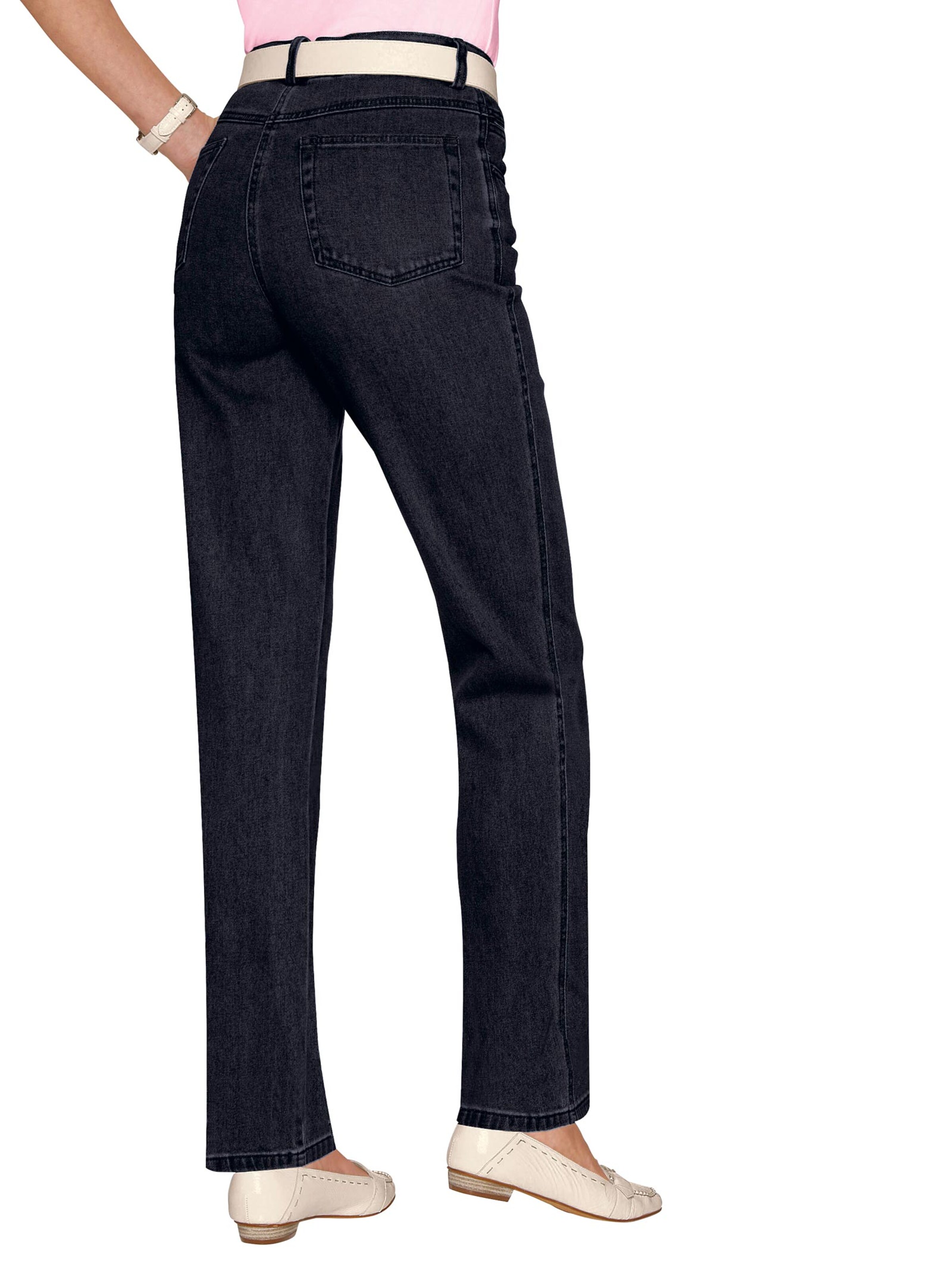 Collection L Jeans - schwarz