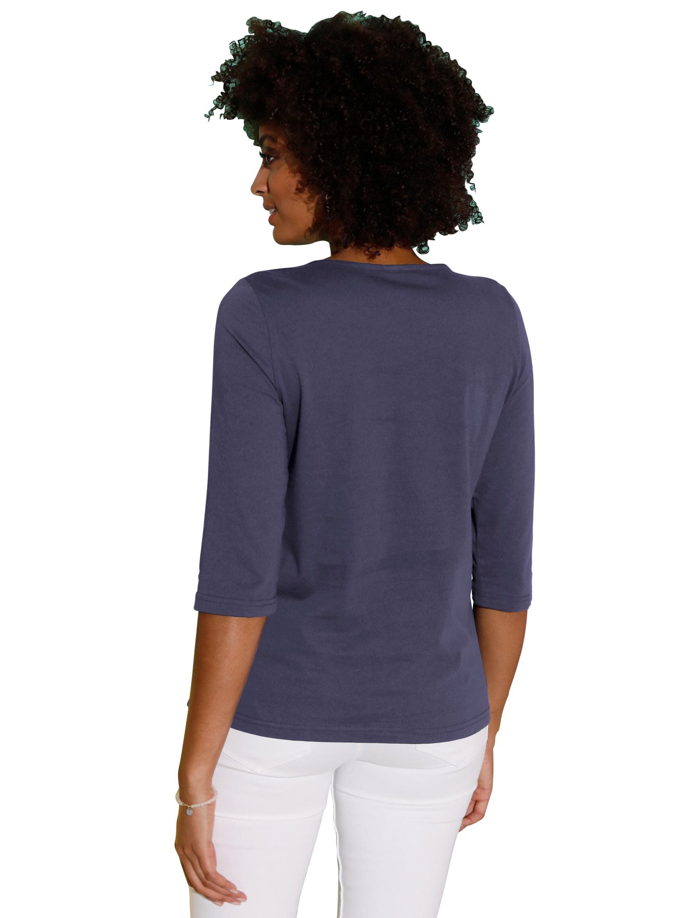 Shirt - blau-gemustert