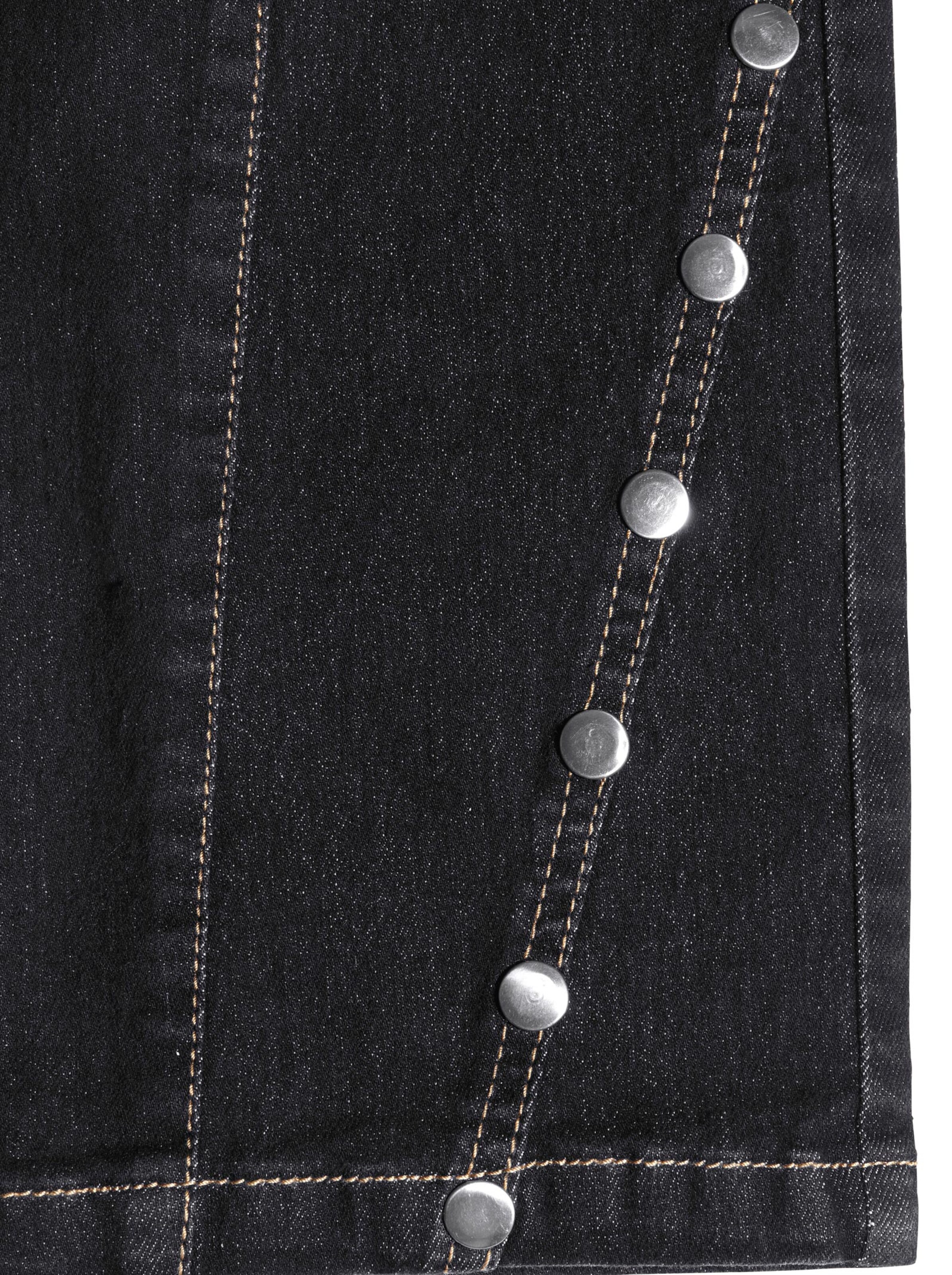 Jeans - black-denim