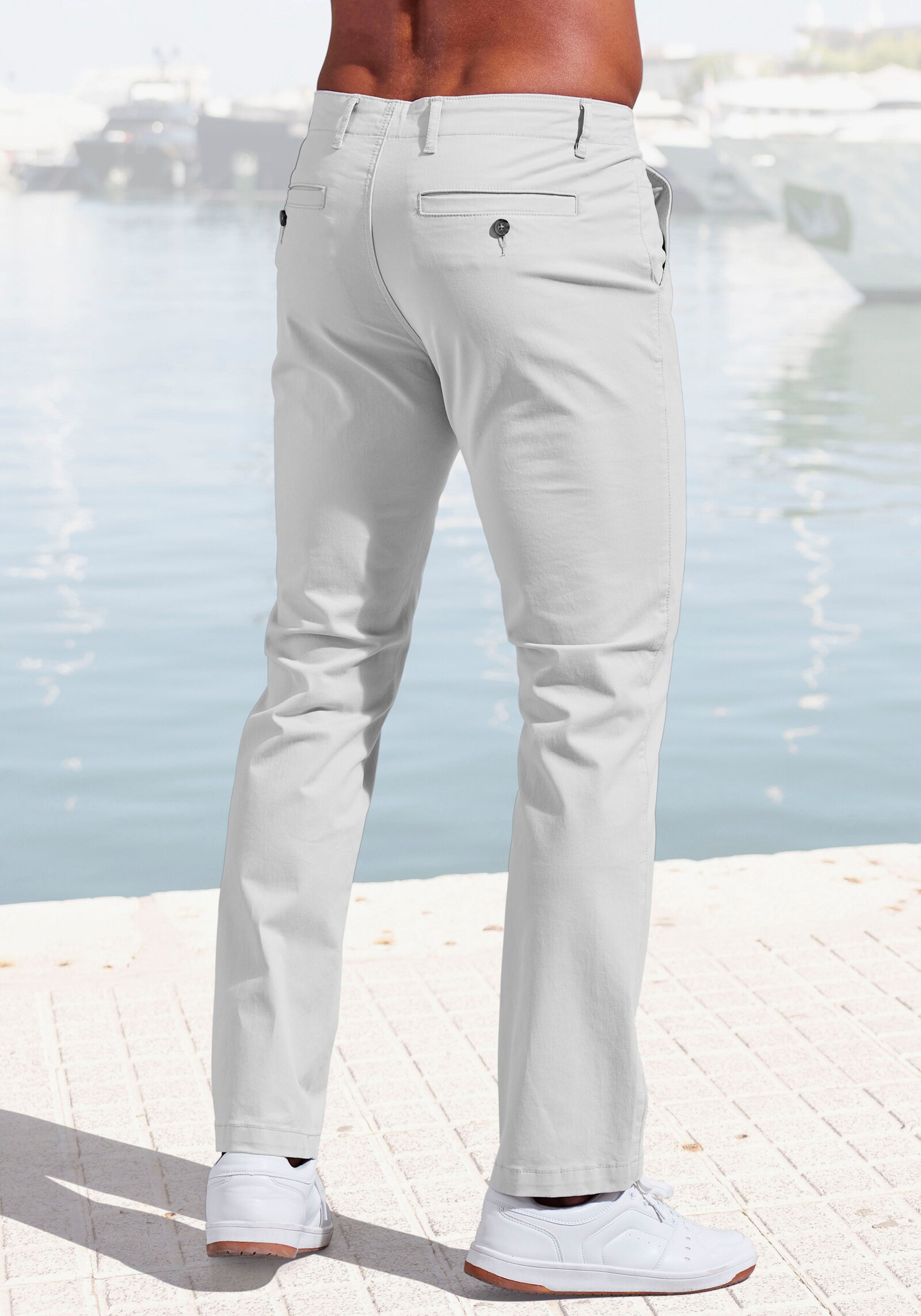 John Devin Chinohose - hellgrau