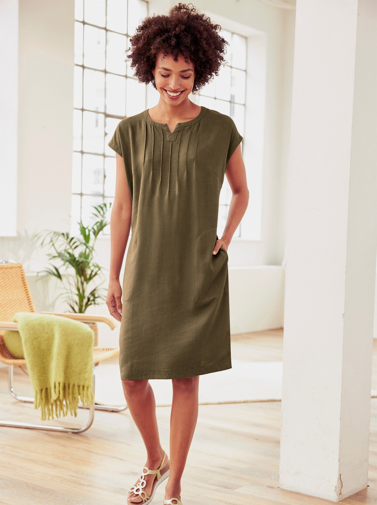 heine Kleid - oliv