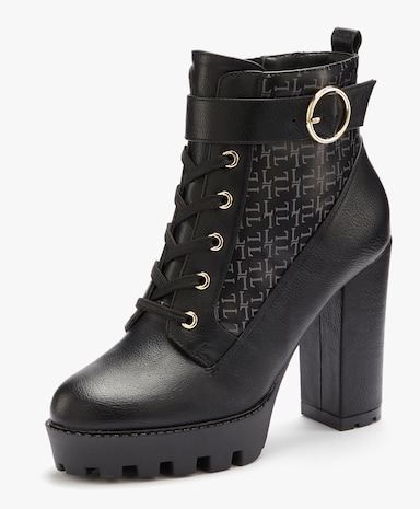 LASCANA Stiefelette - schwarz