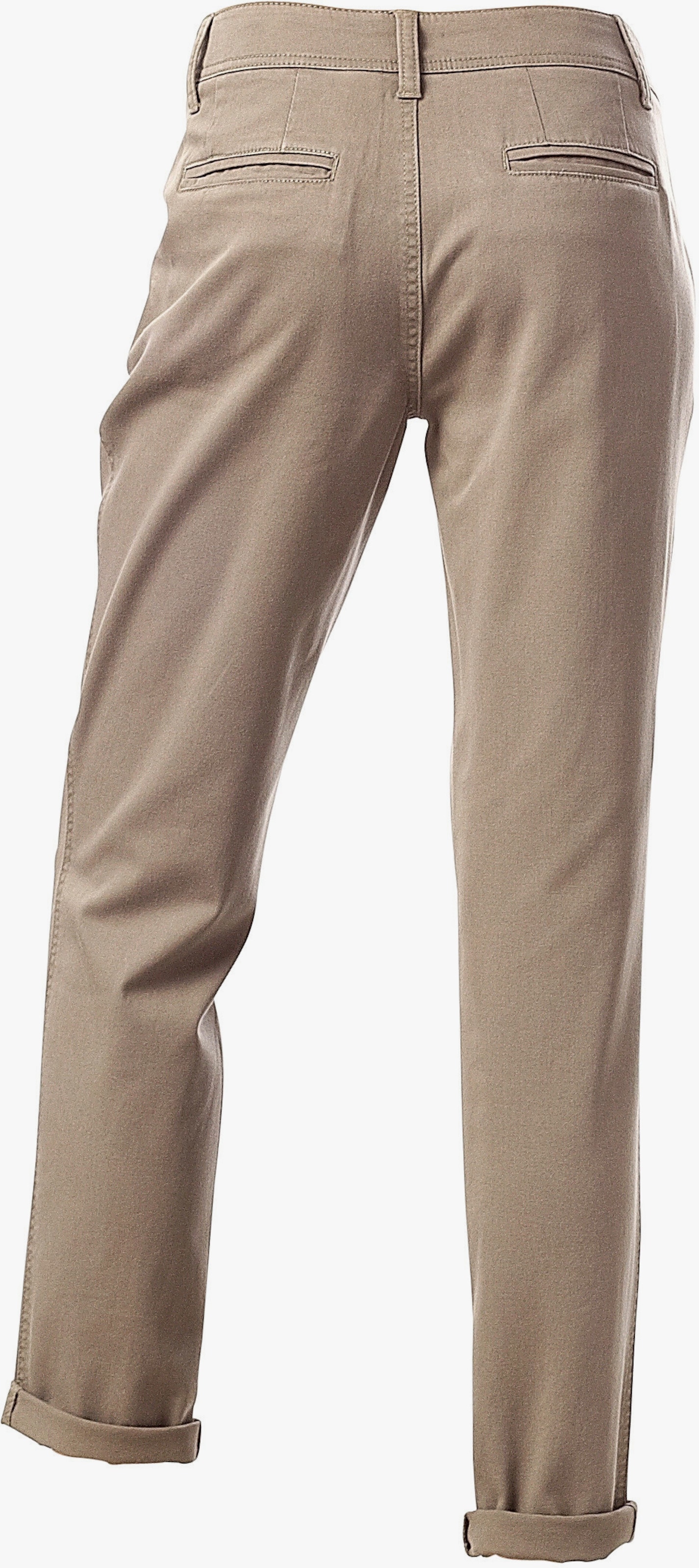 heine Pantalon chino, coupe carotte - sable