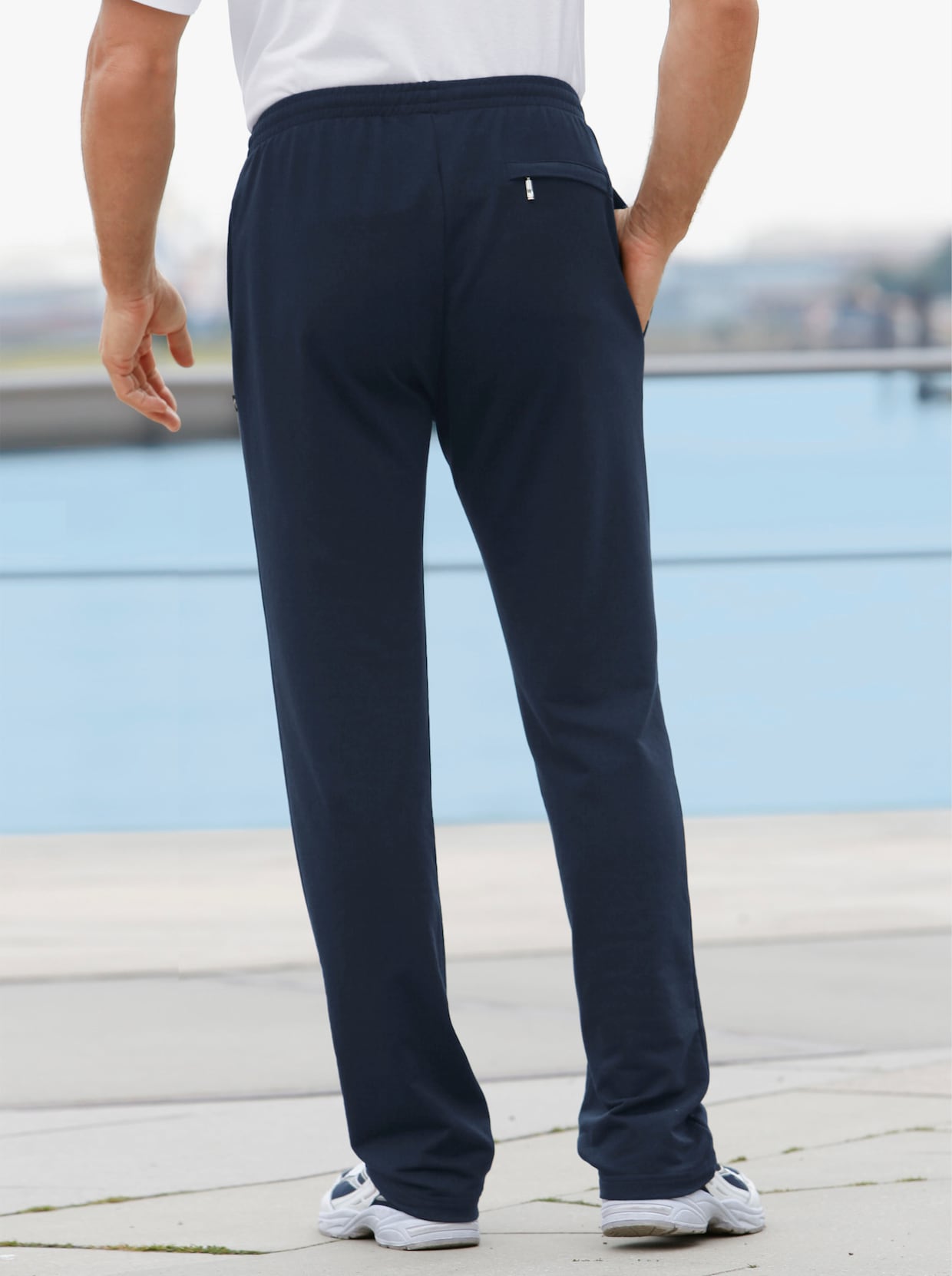 Hajo Športové nohavice - námornícka modrá