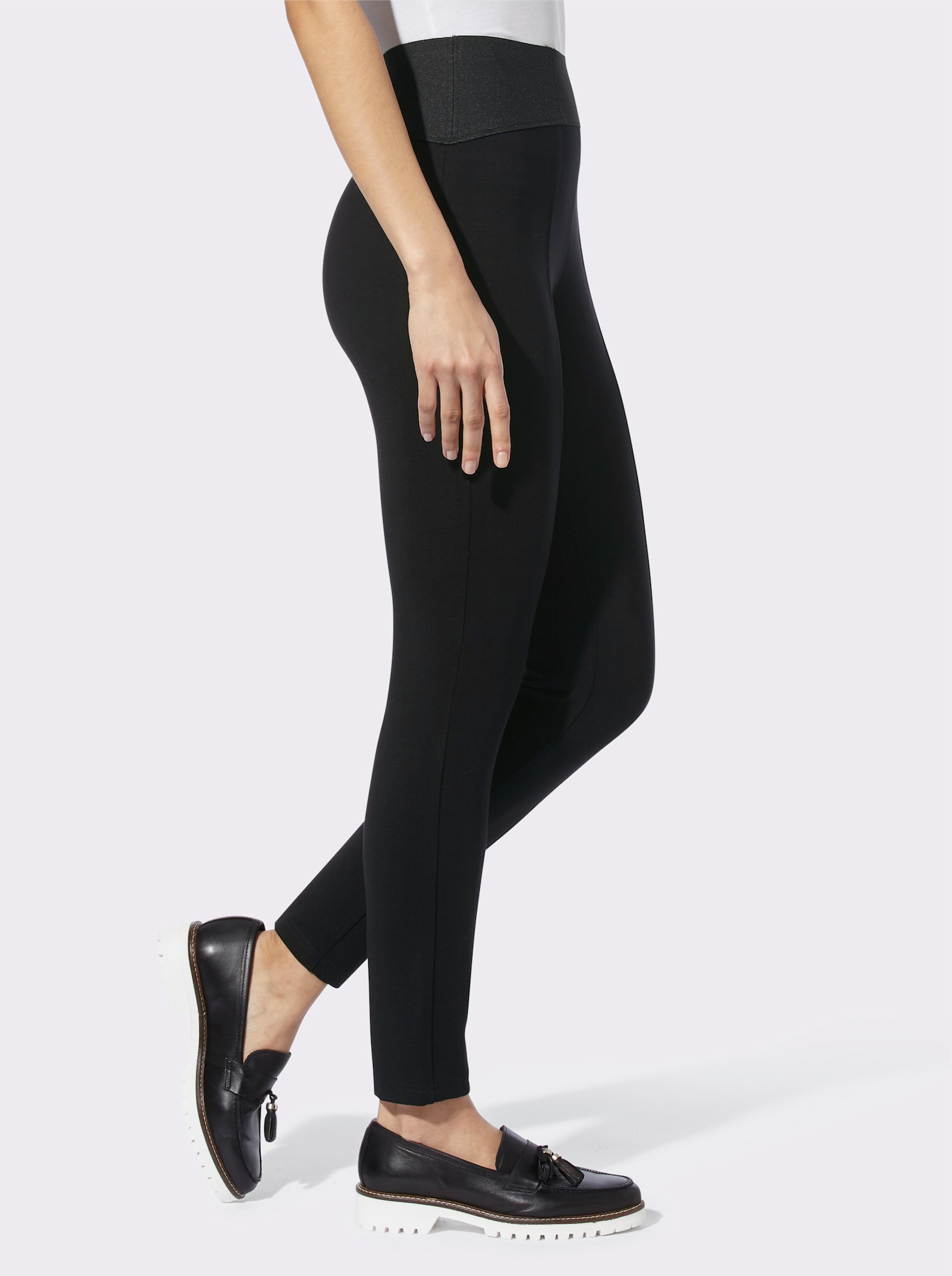 heine Jerseyhose im Skinny-Style - schwarz