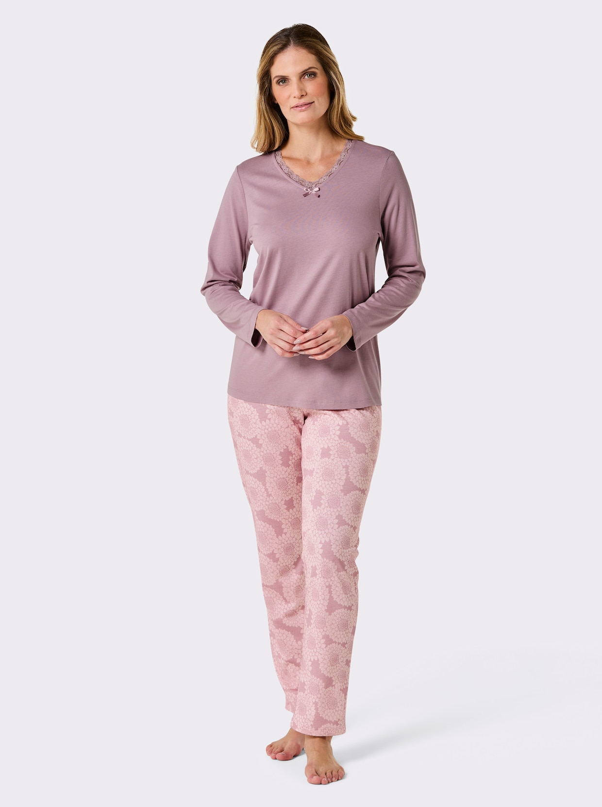 wäschepur Pyjama - mauve