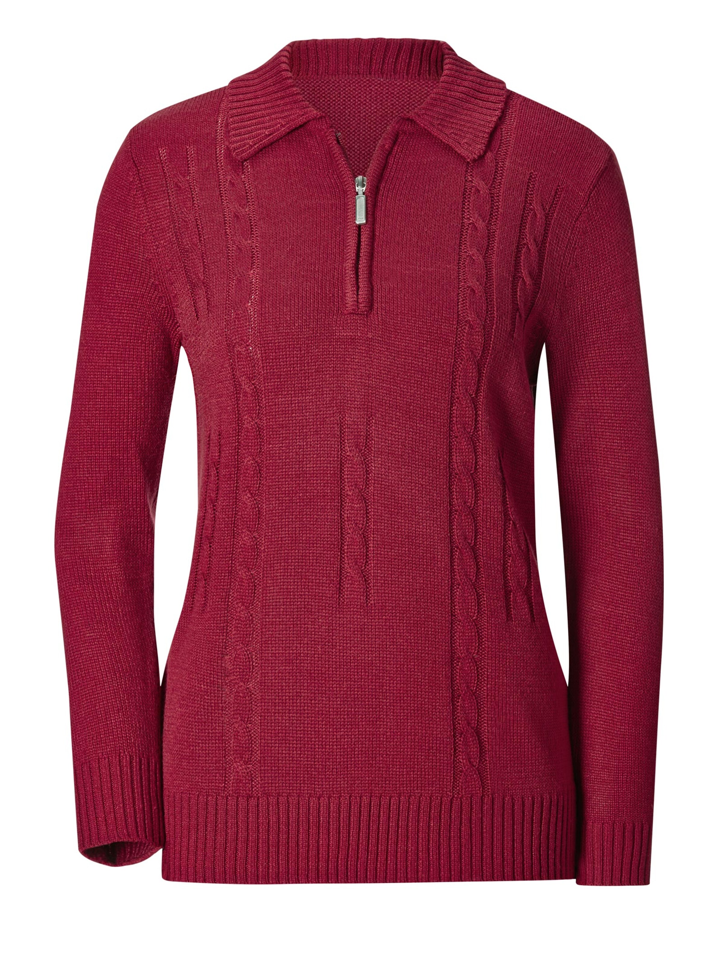 Collection L Pullover - rot