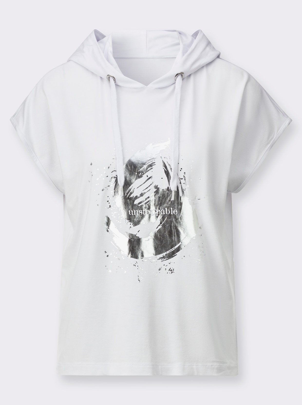 Kapuzenshirt - weiß