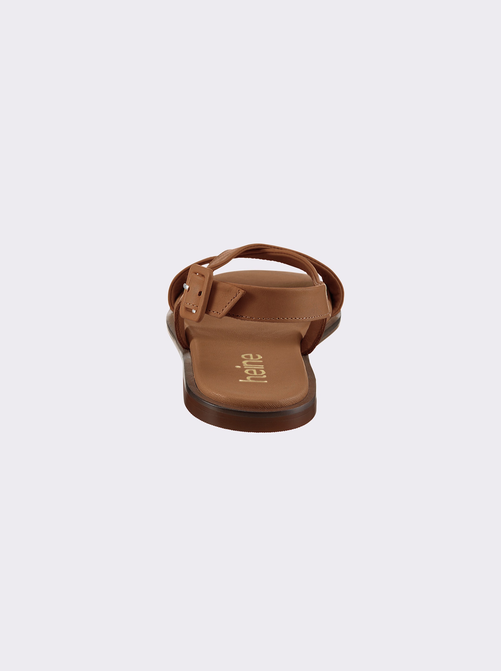 heine Sandale - cognac