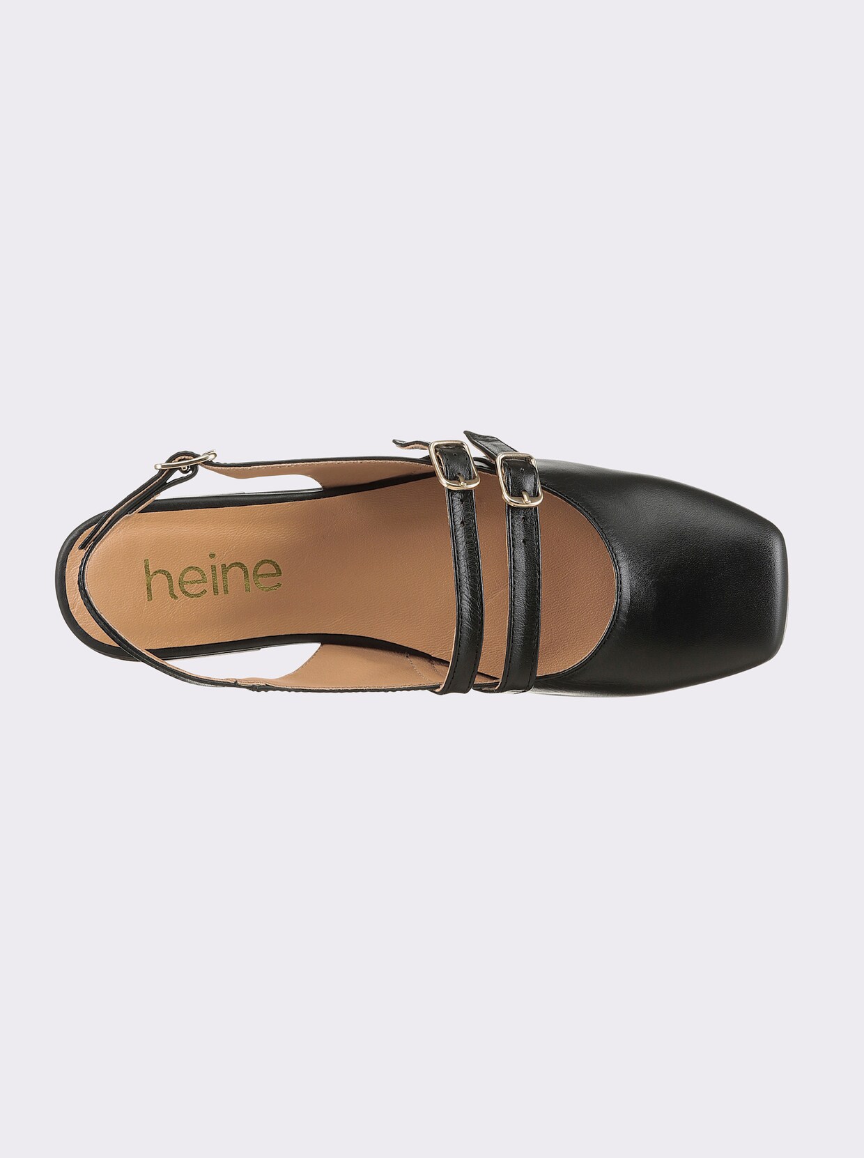 heine Slingballerina - schwarz