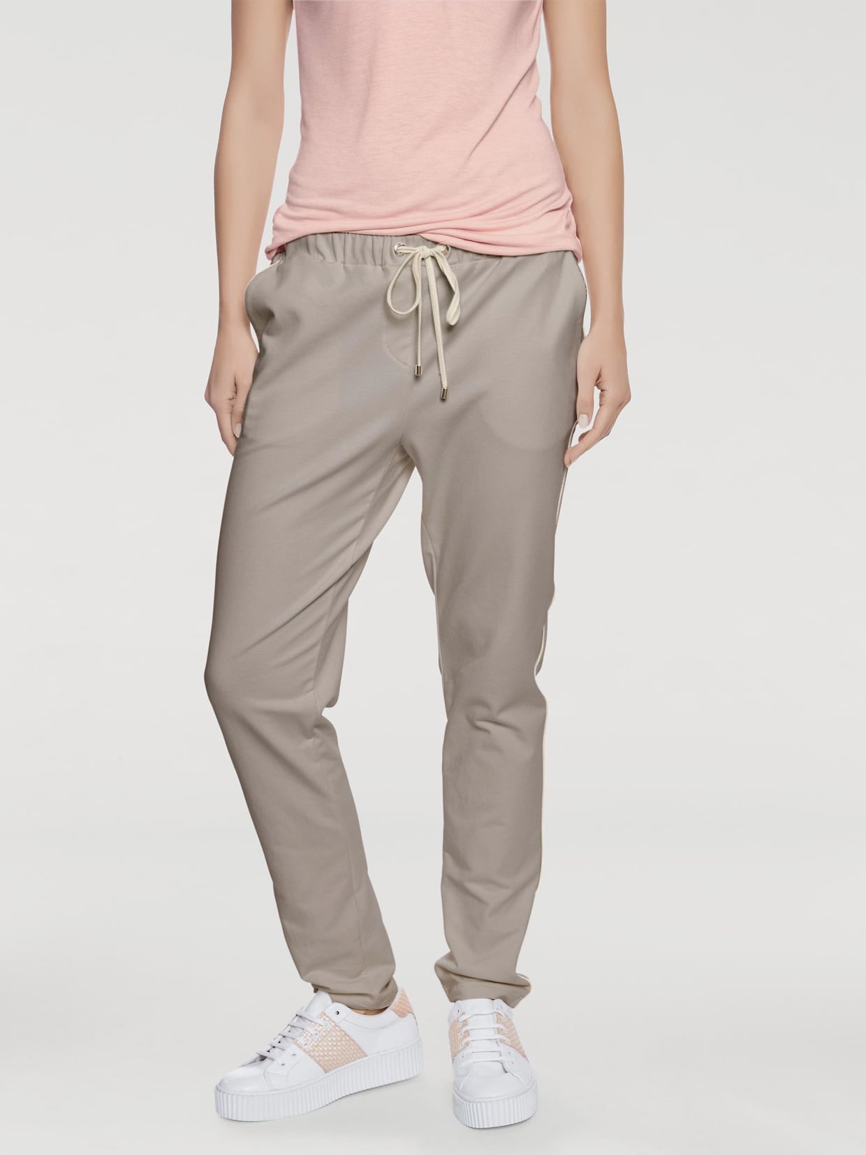 Rick Cardona Jogginghose - taupe