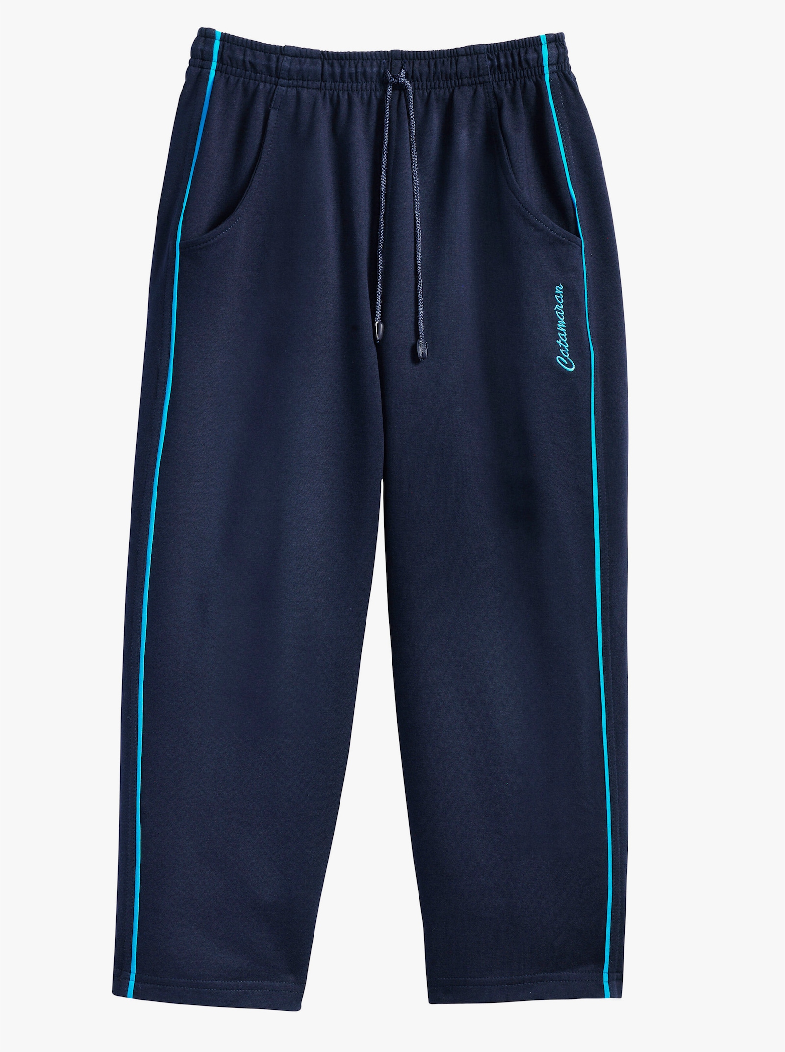 Catamaran Sports Freizeithose in 3/4-Länge - marine-türkis