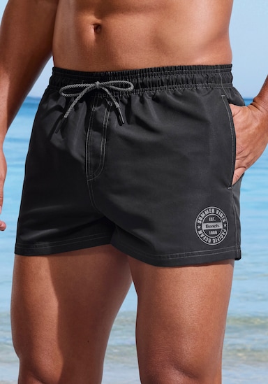 Bench. Badeshorts - schwarz