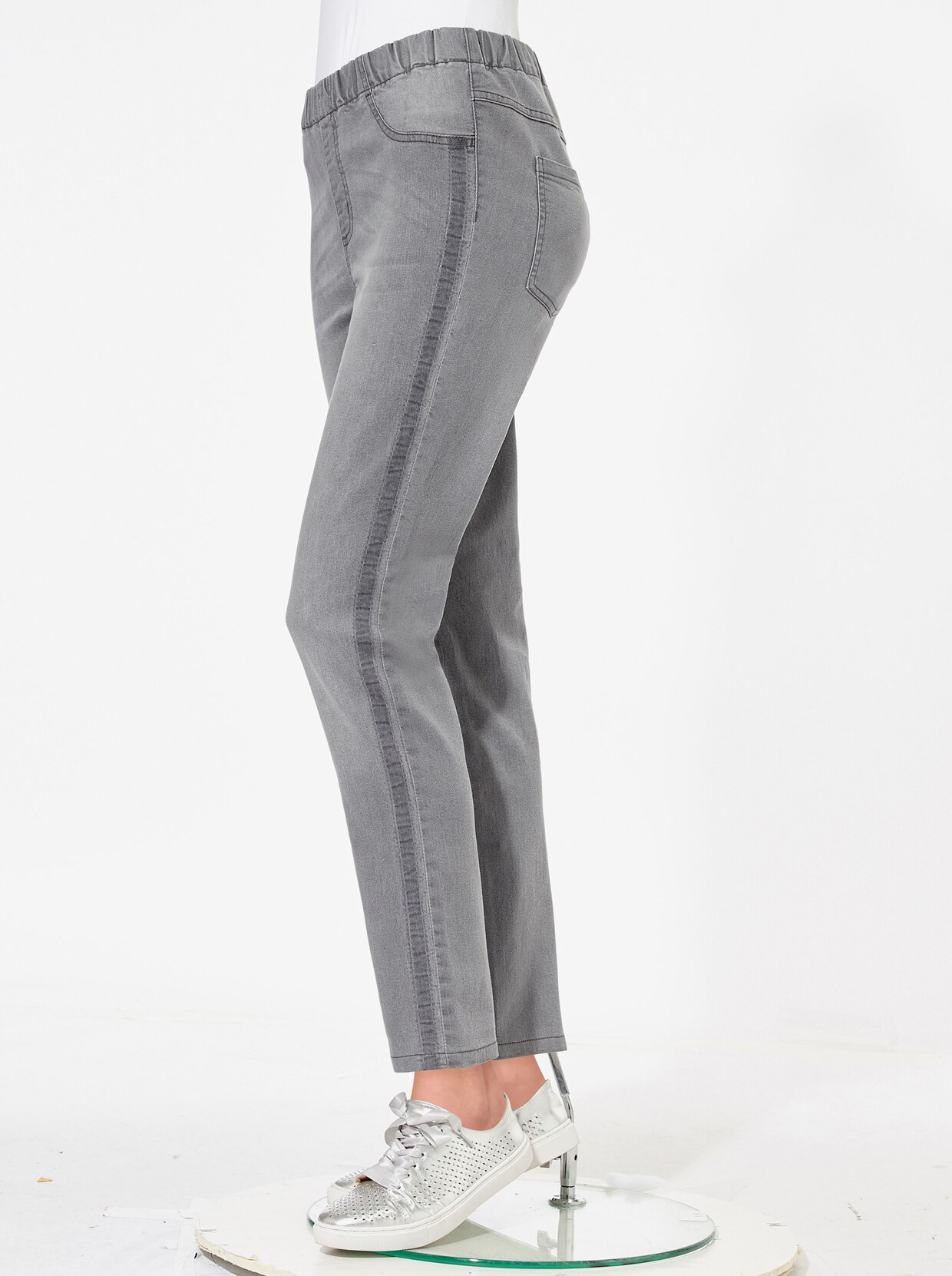 Comfortjeans - grey-denim