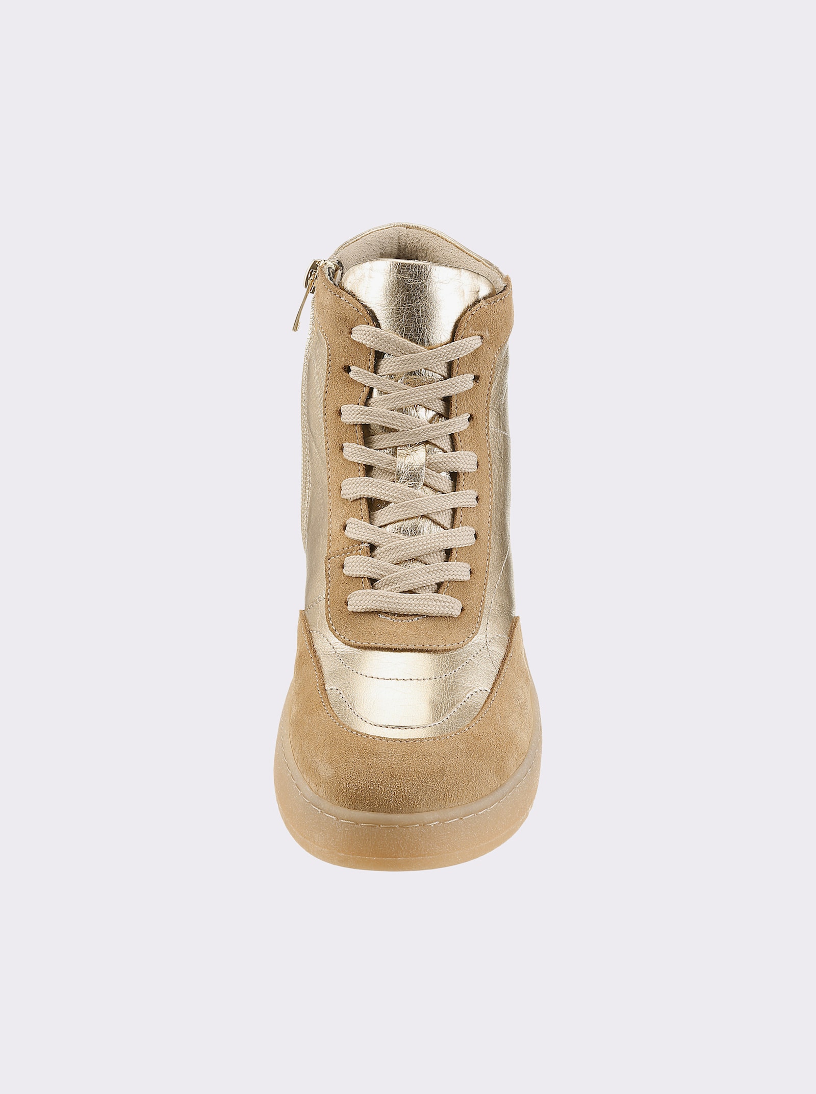 Andrea Conti Sneaker - gold-beige