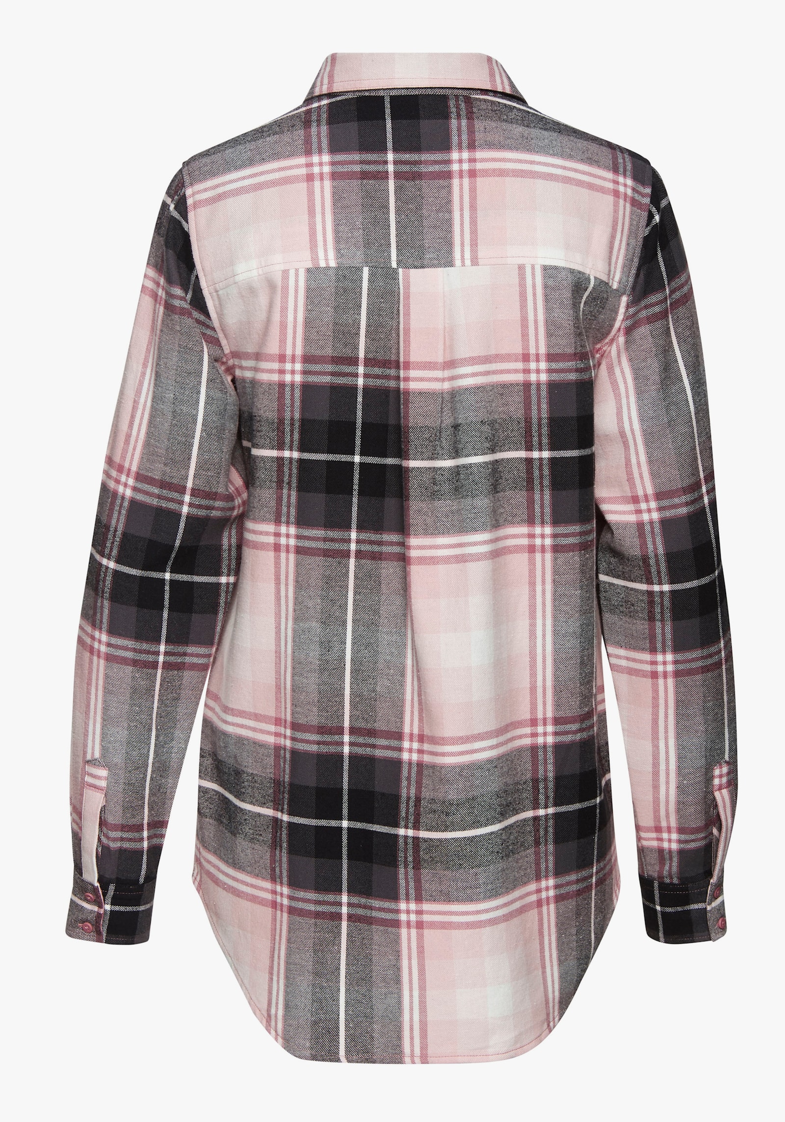 Buffalo Hemdbluse - rosa-schwarz kariert
