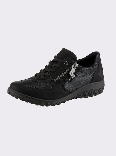 Rieker Schnürschuh - schwarz