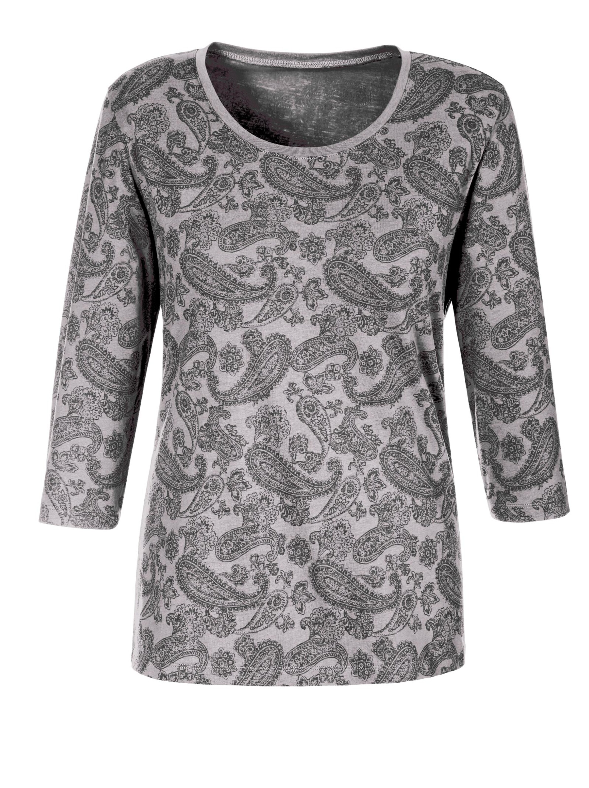Shirt - grau-bedruckt