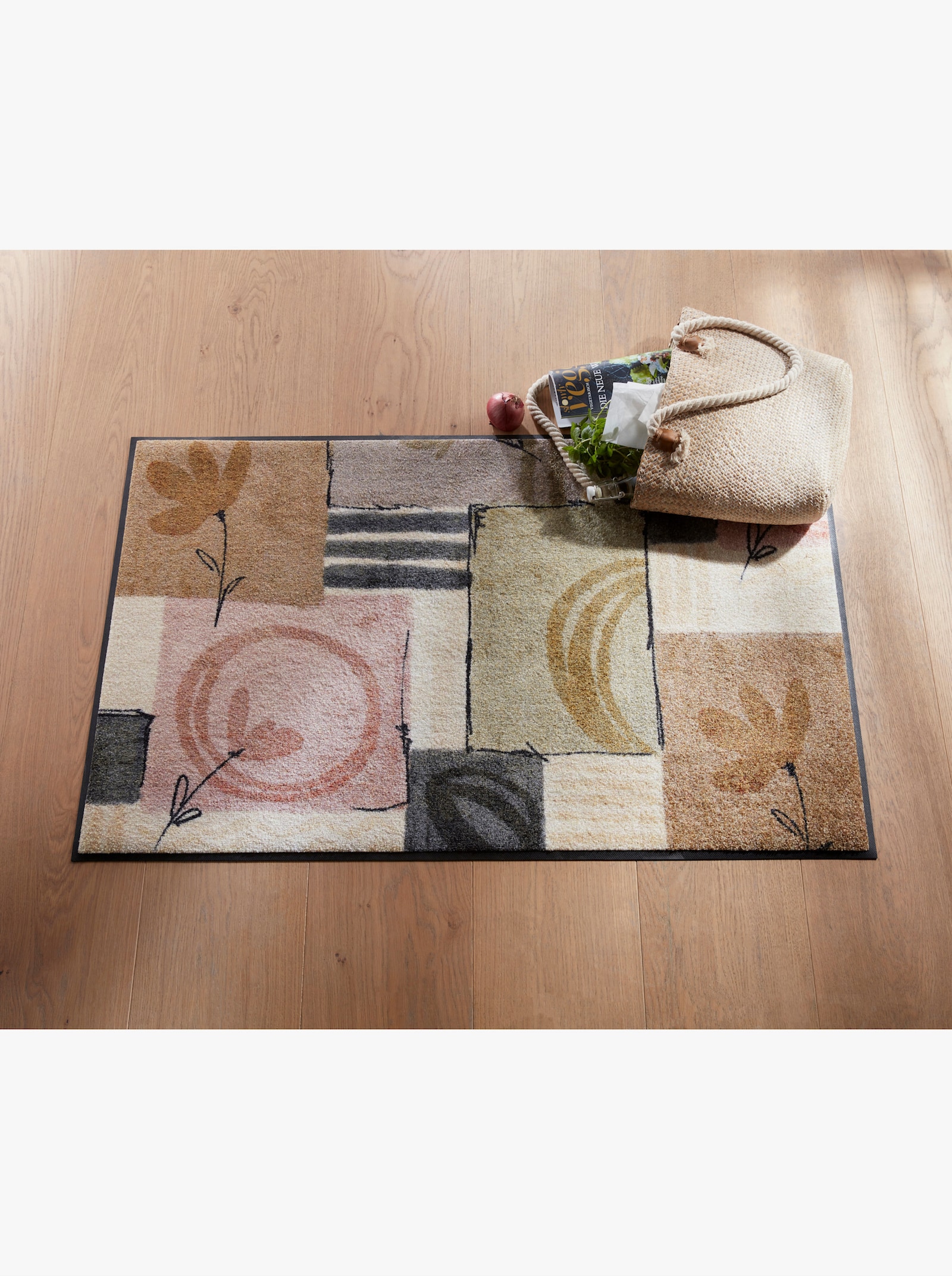 wash+dry by Kleen-Tex Paillasson - naturel-rose