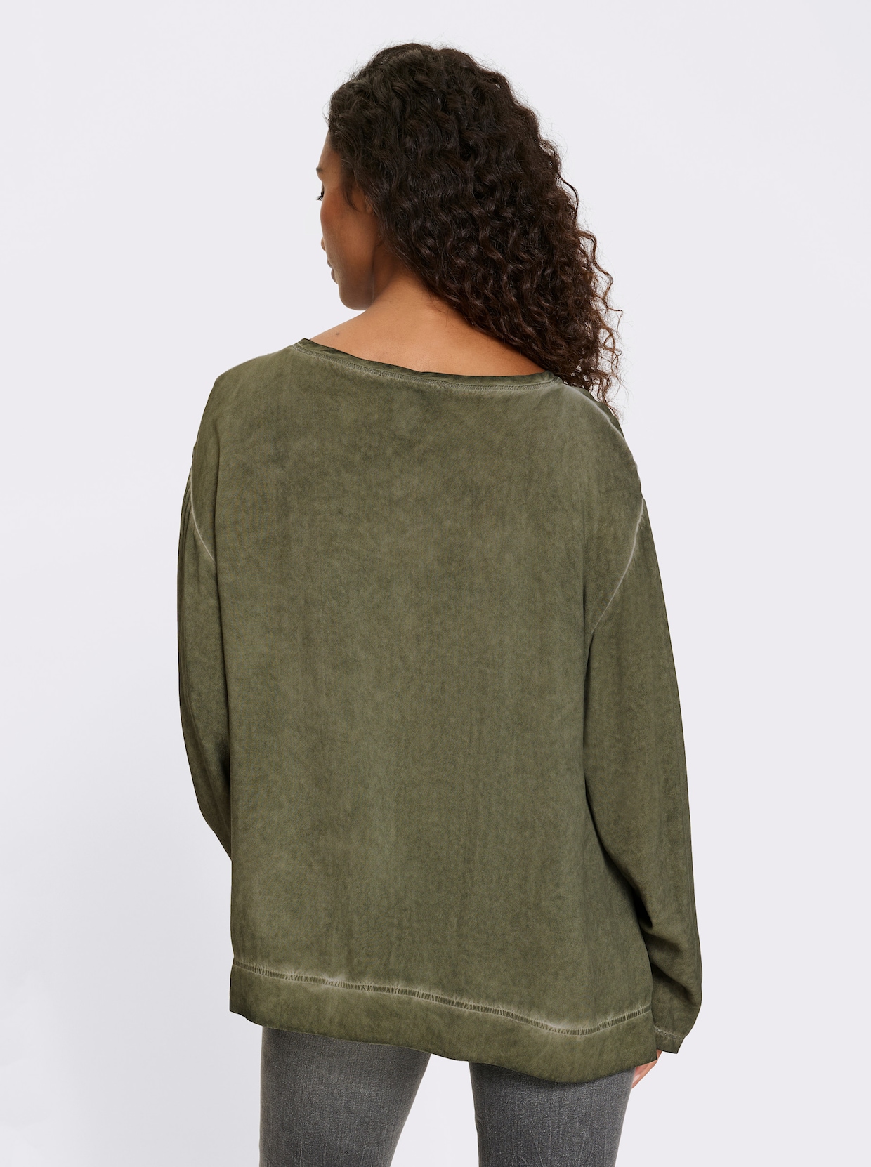 heine Langarmbluse - khaki