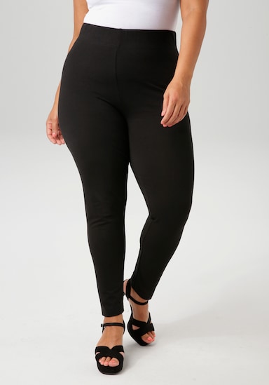 Aniston PLUS Leggings - schwarz