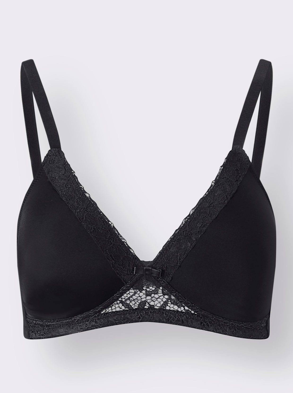 wäschepur Soutien-gorge à coques sans armatures - noir