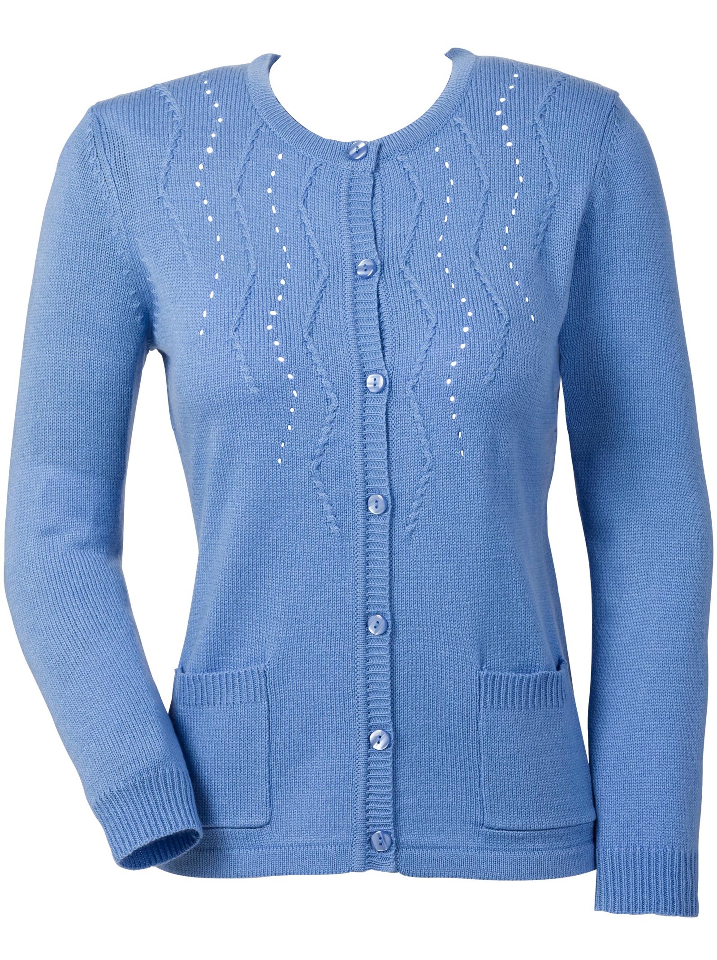 Strickjacke - bleu