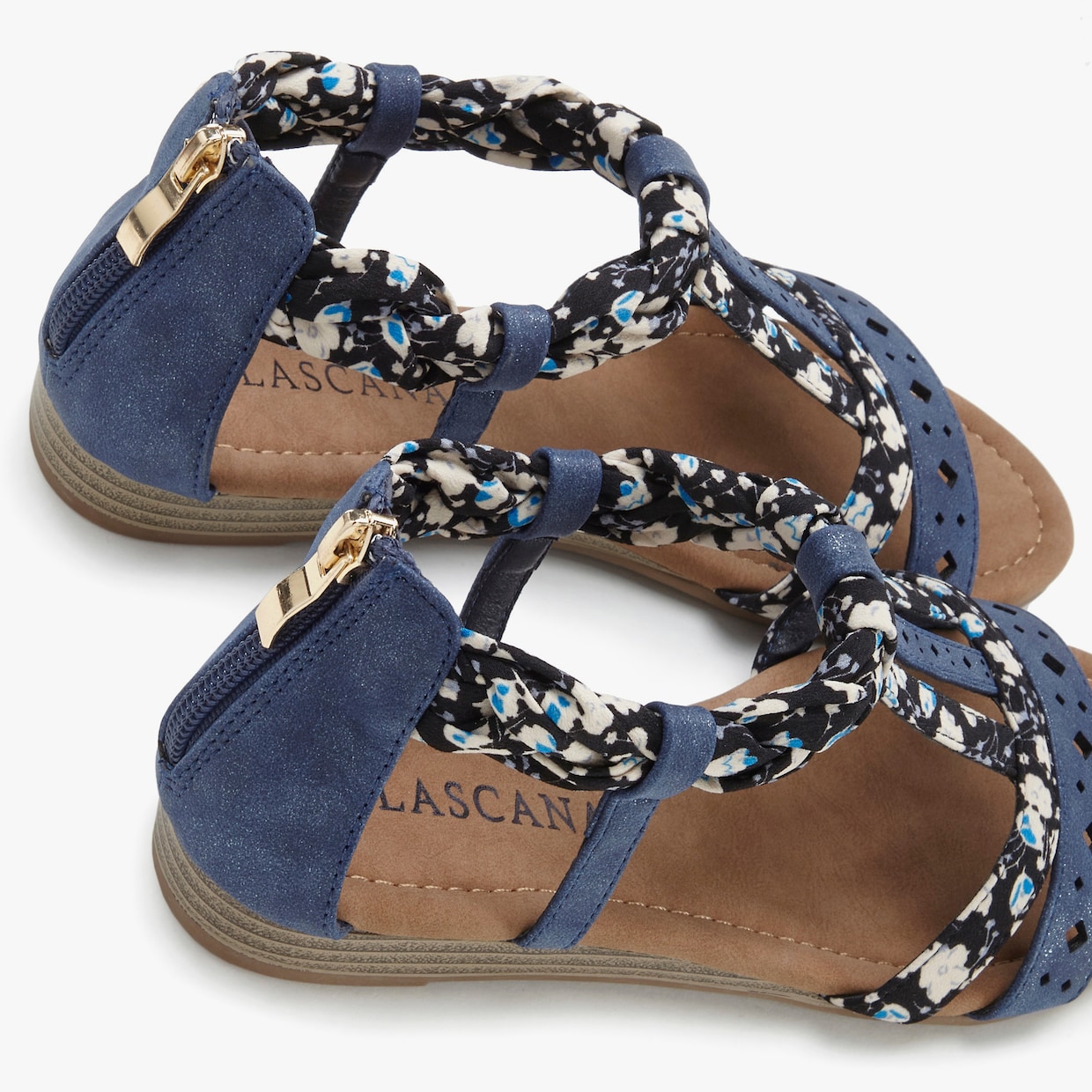 LASCANA Sandalen - blauw