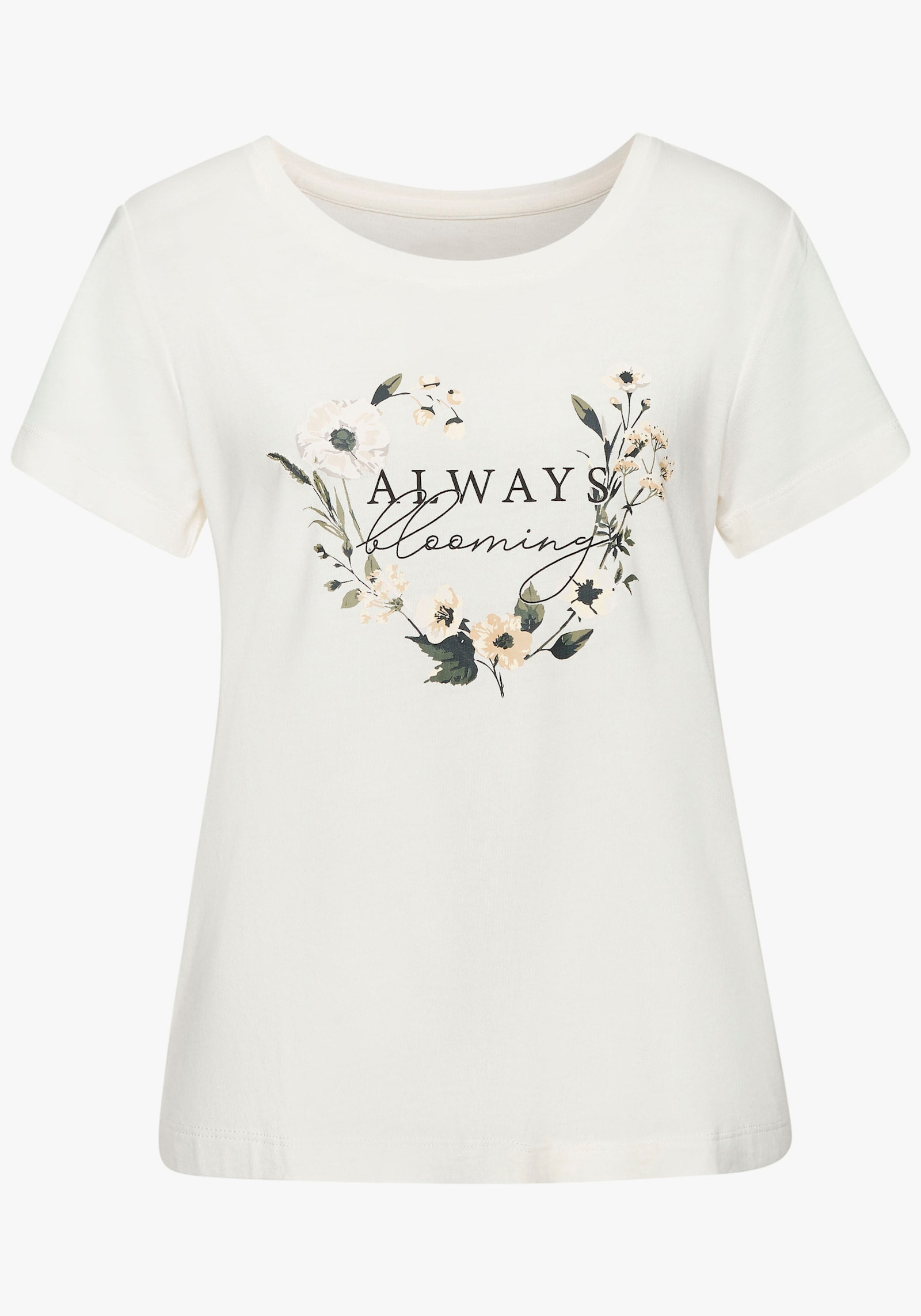 LASCANA shortama - ecru gedessineerd