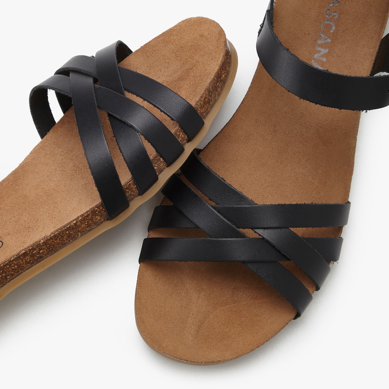 LASCANA Sandalen - zwart