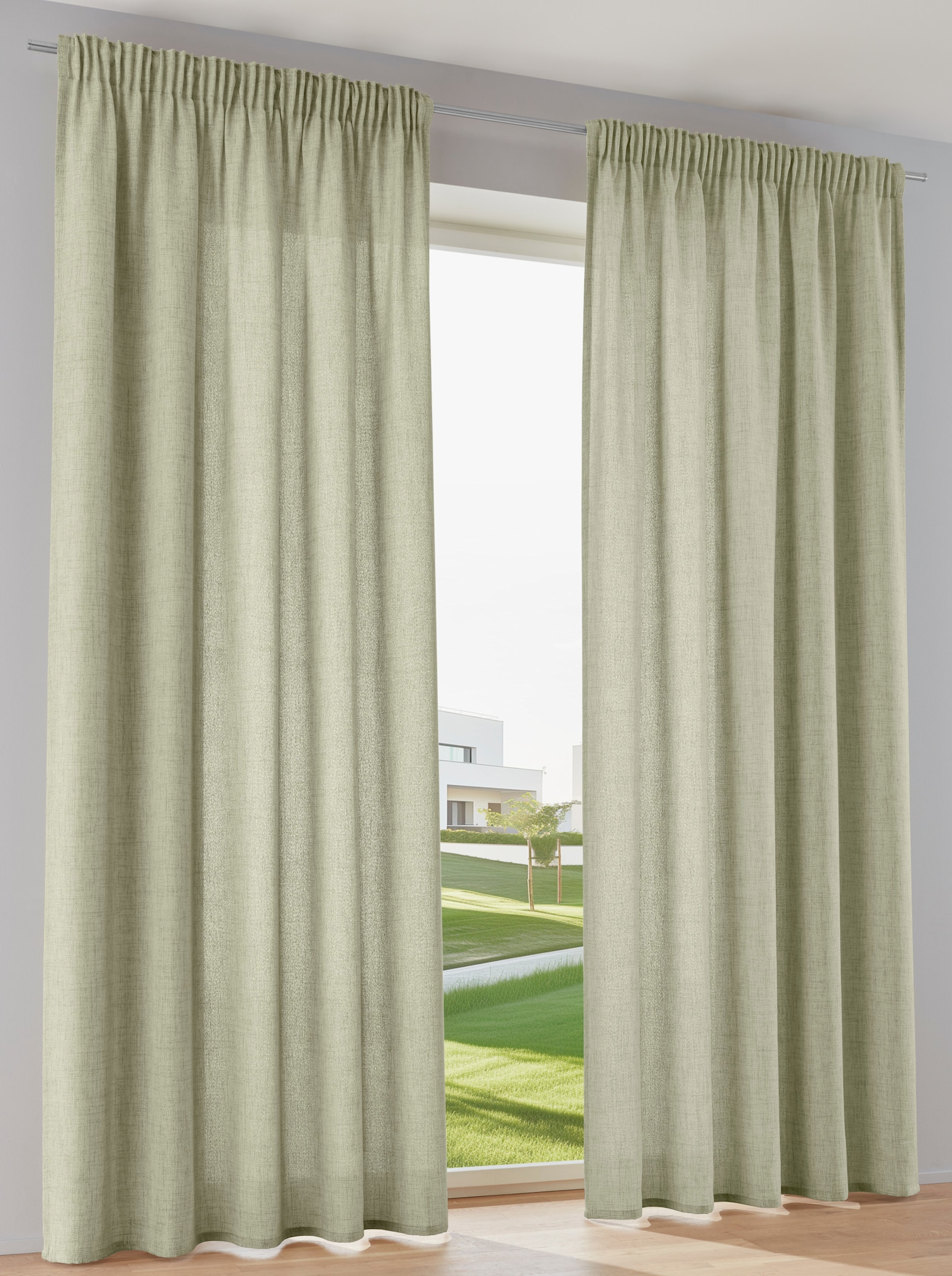 heine home Dekoschal - lindgrün