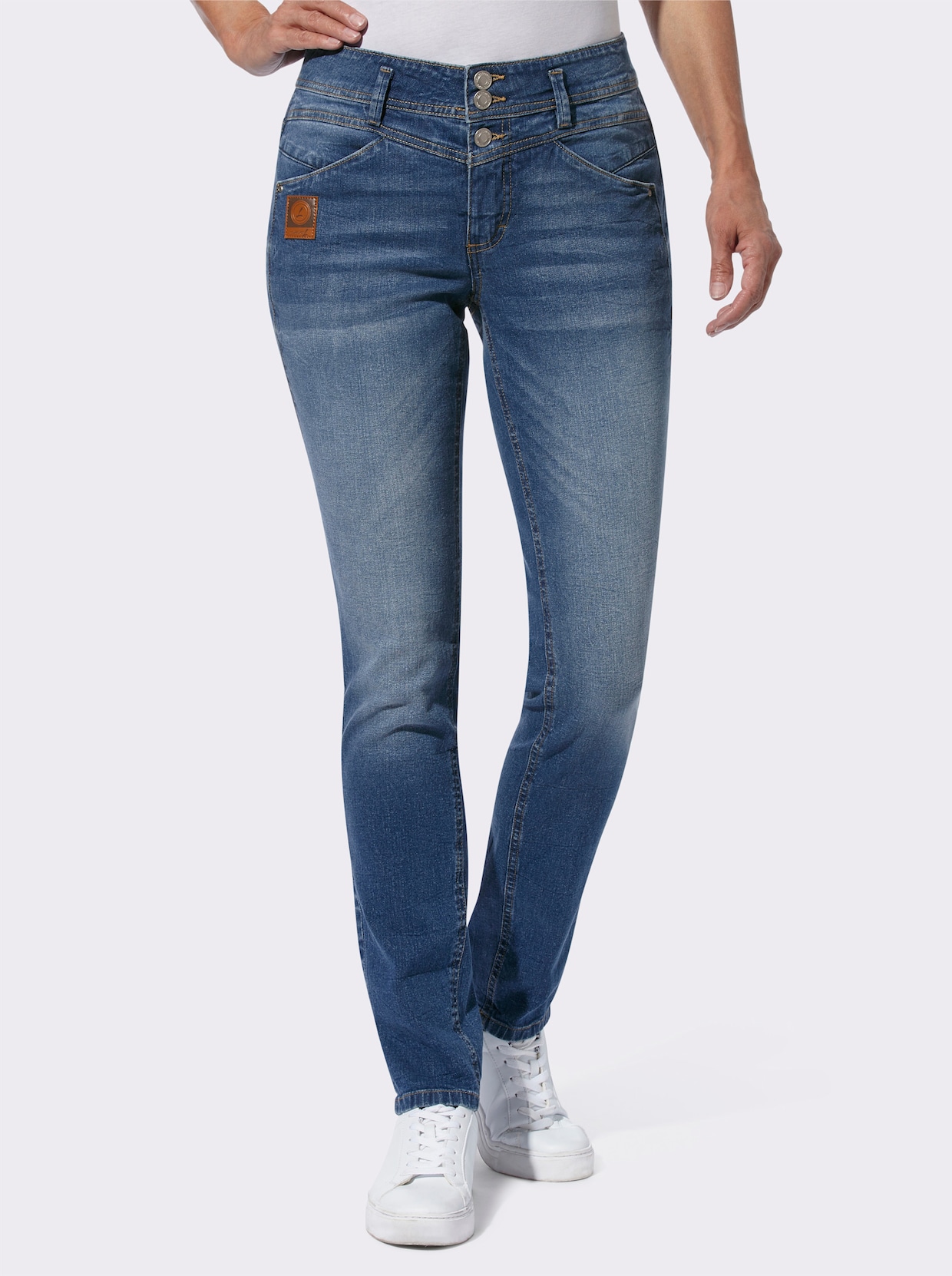 jeans - blue-stonewashed