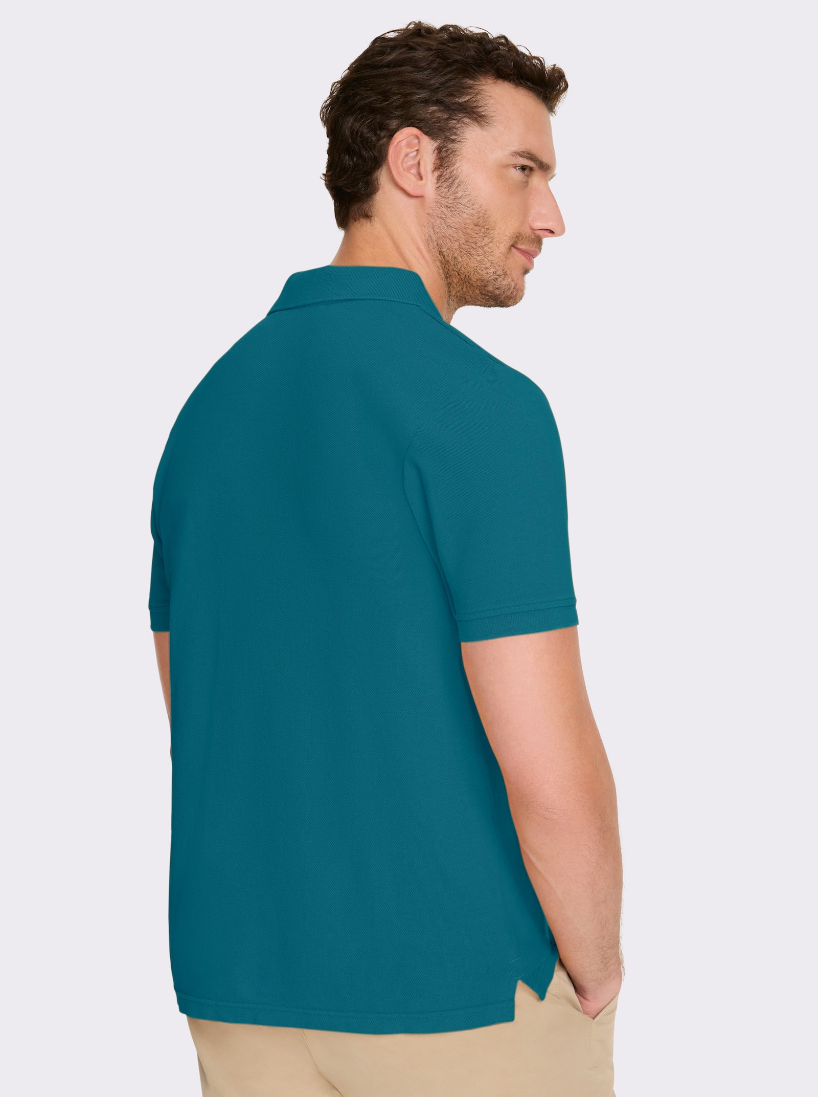 Catamaran Kurzarmshirt aus Baumwoll-Pikee - aquapetrol