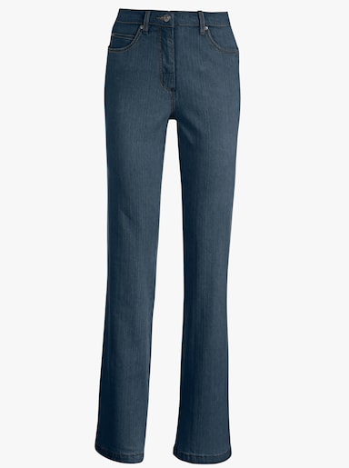 5-Pocket-Jeans mit Baumwoll-Stretch - blue-stone-washed