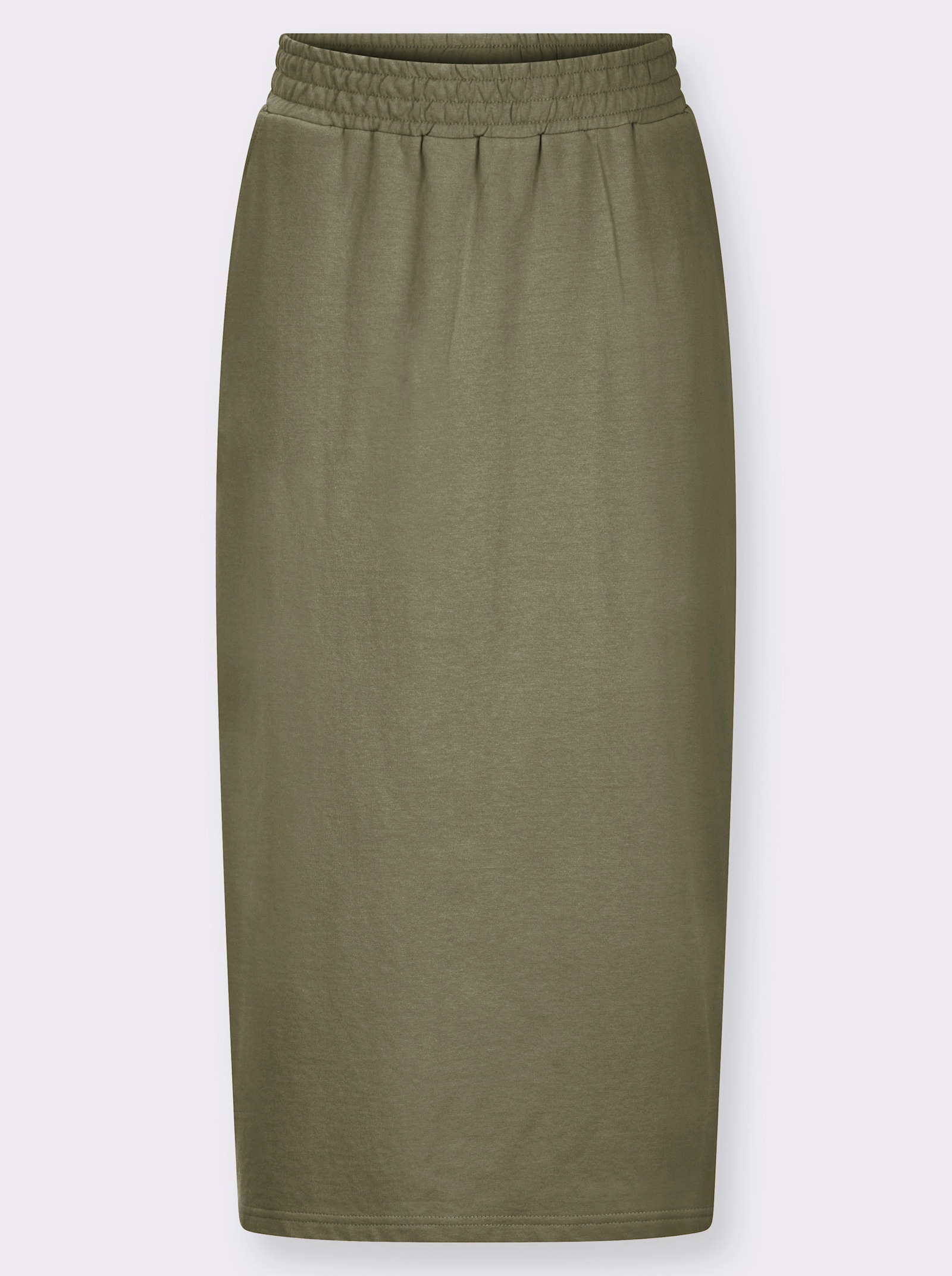 Sweatrock mit Rundum-Dehnbund - khaki