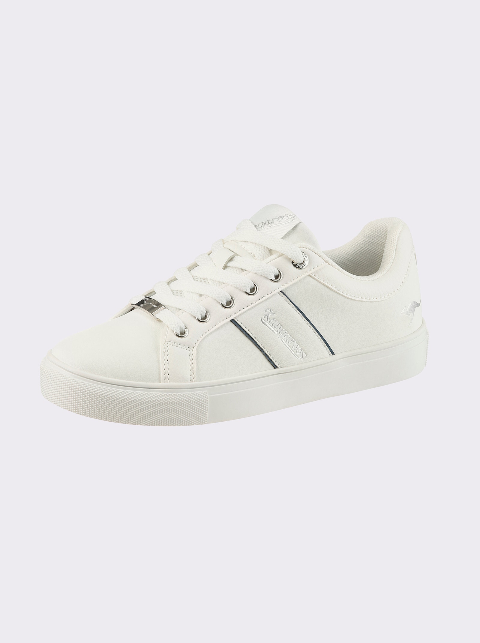 KangaROOS Sneaker mit Schnürung - weiß