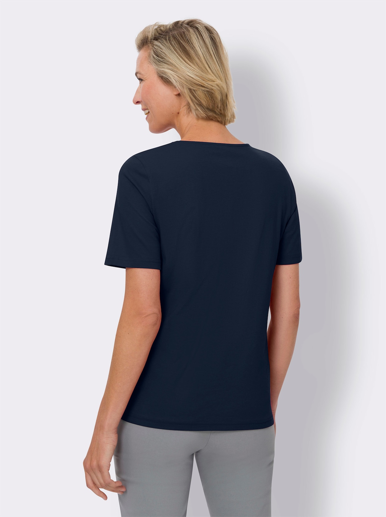 Shirt met korte mouwen - marine