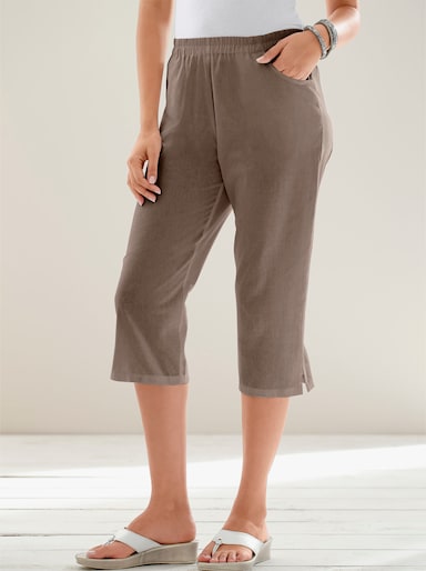 Caprihose - taupe