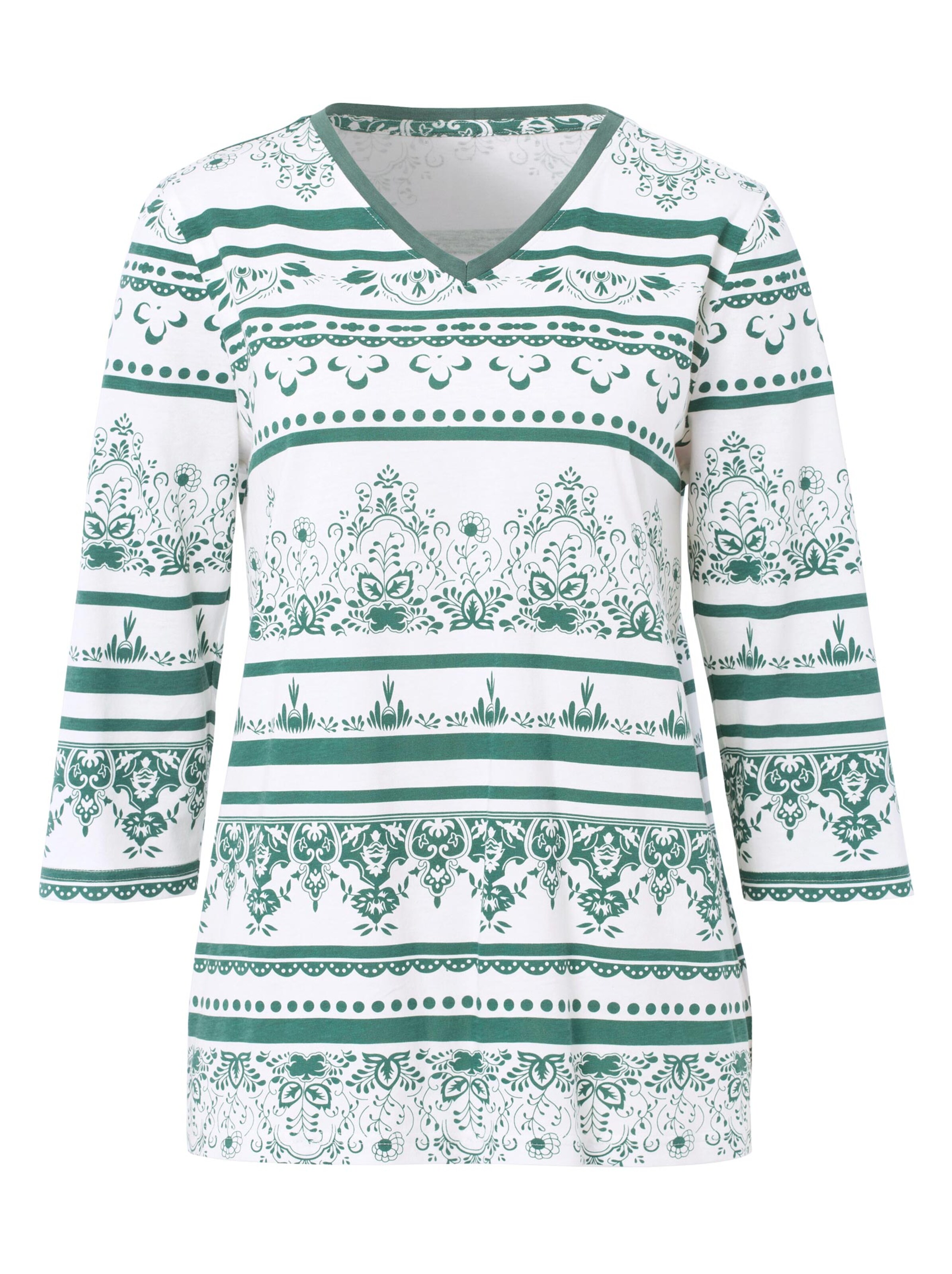 Schlafanzug - smaragd-bedruckt