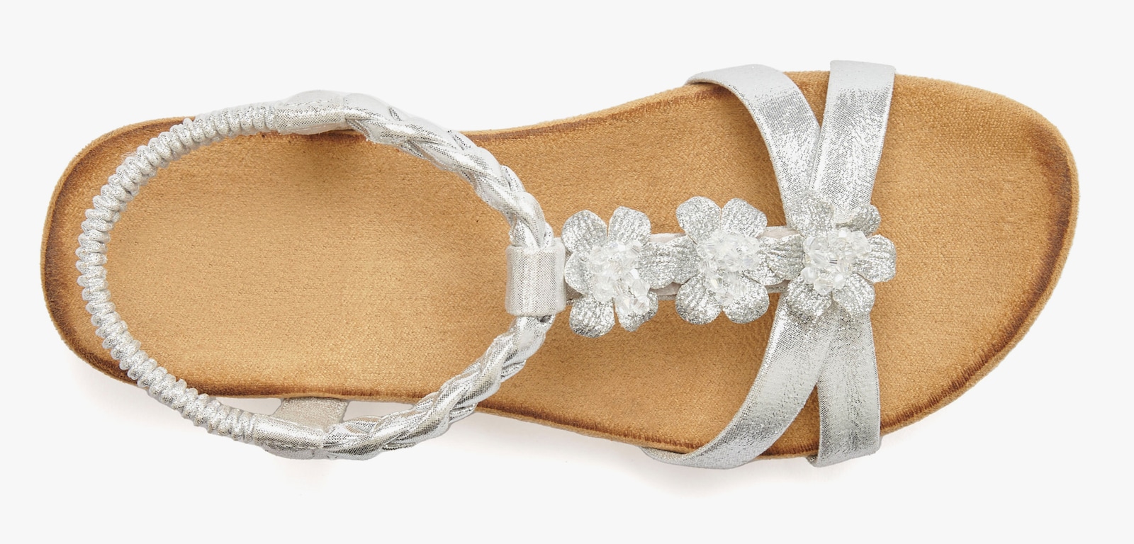 LASCANA Sandale - silberfarben