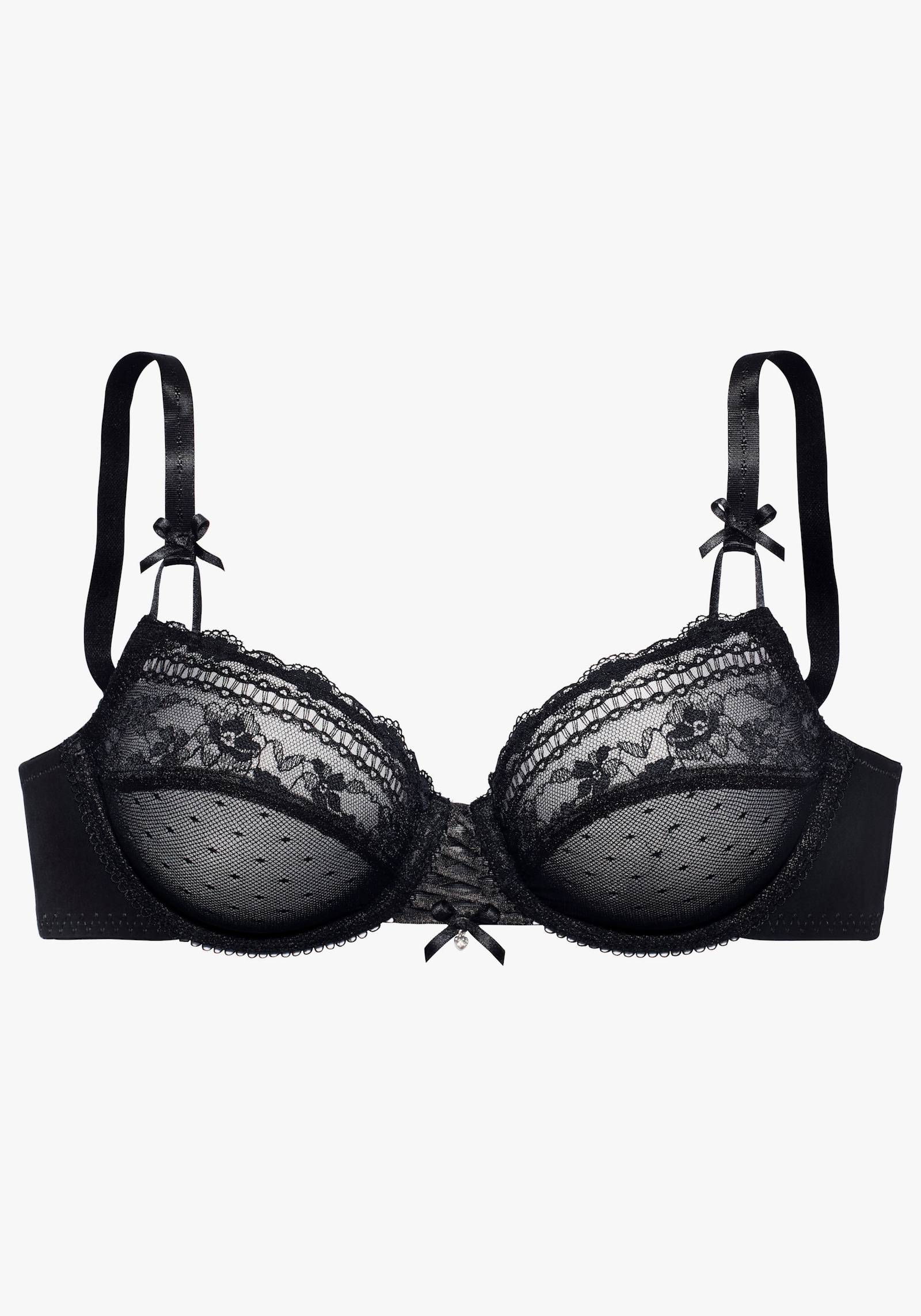 Nuance Bügel-BH - schwarz