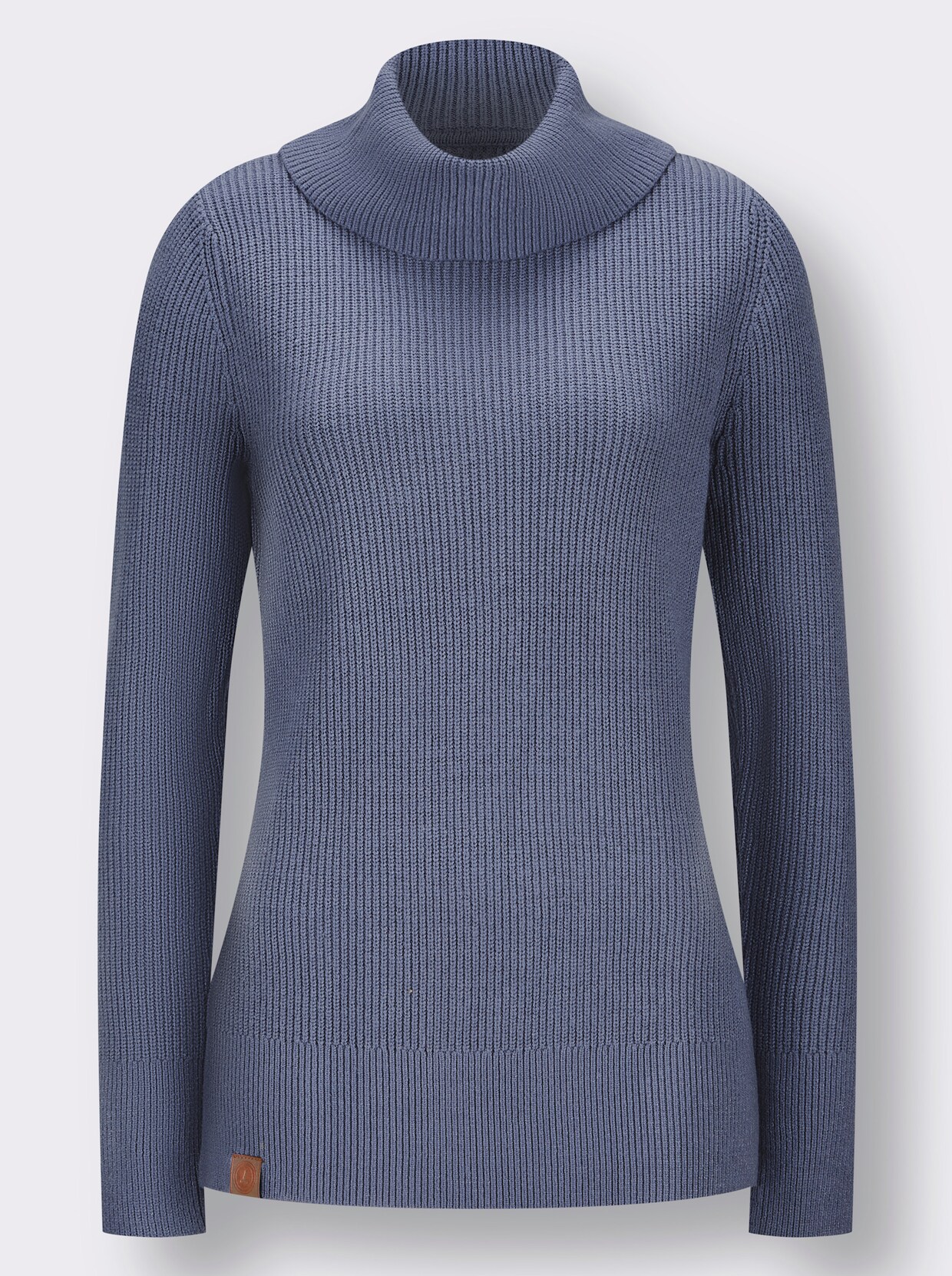 Pullover - taubenblau