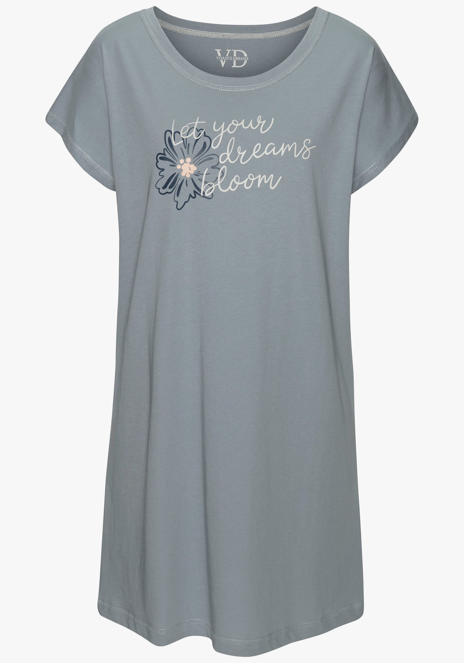 Vivance Dreams Nachthemd - graublau
