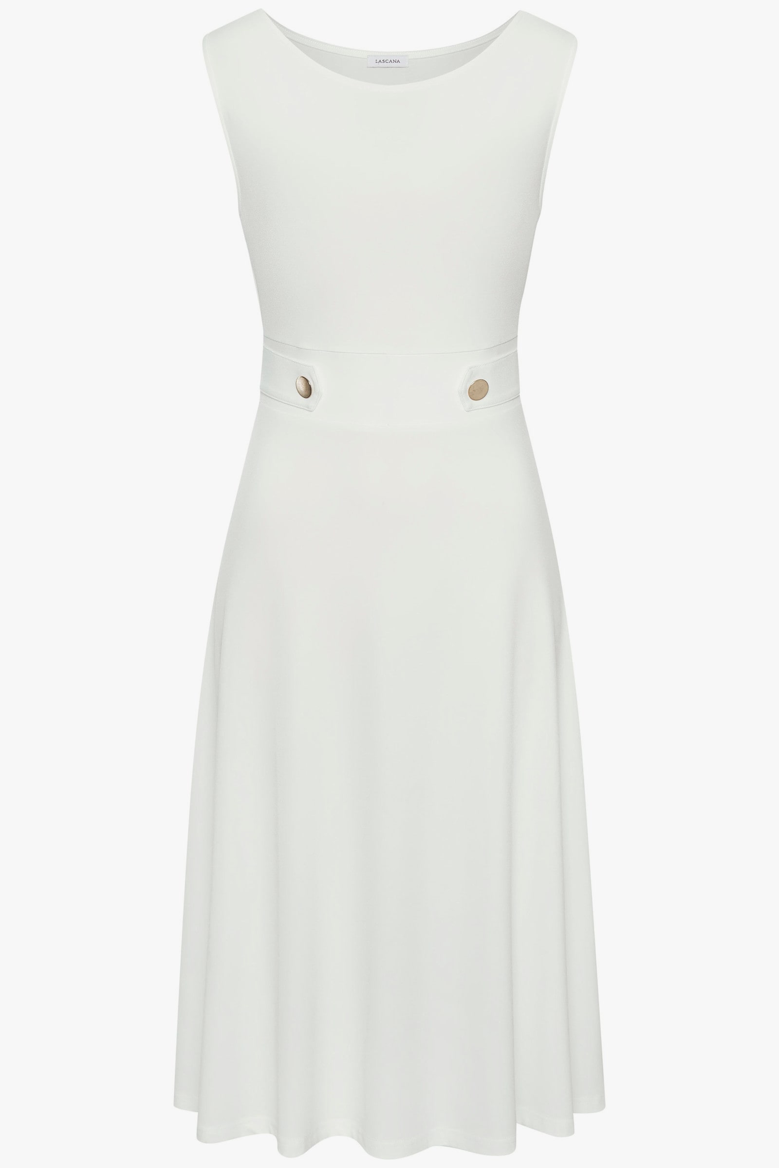 LASCANA Midikleid - weiß