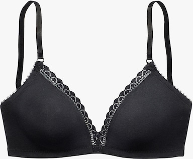 LASCANA Bralette-BH - schwarz