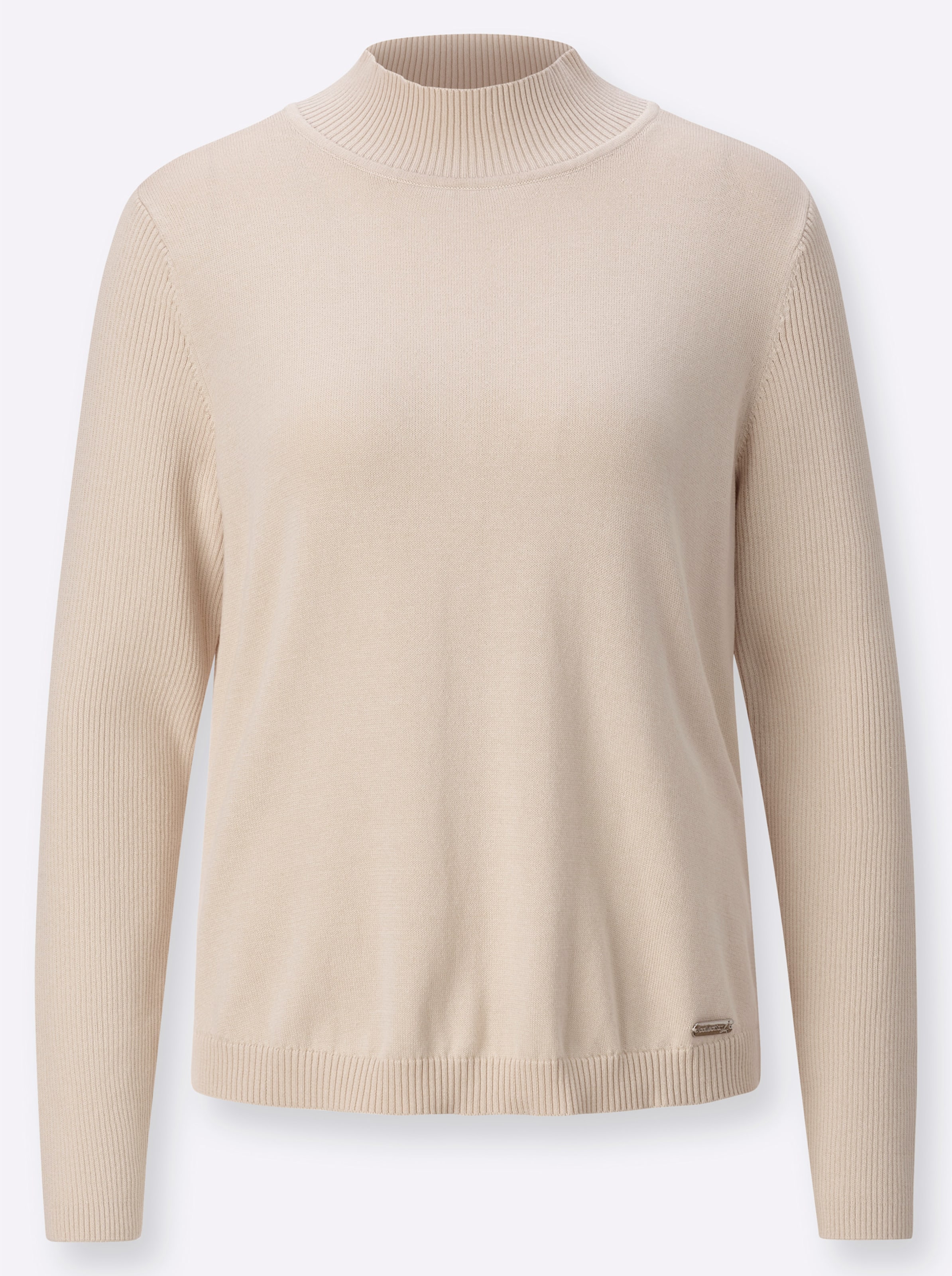 Stehkragenpullover