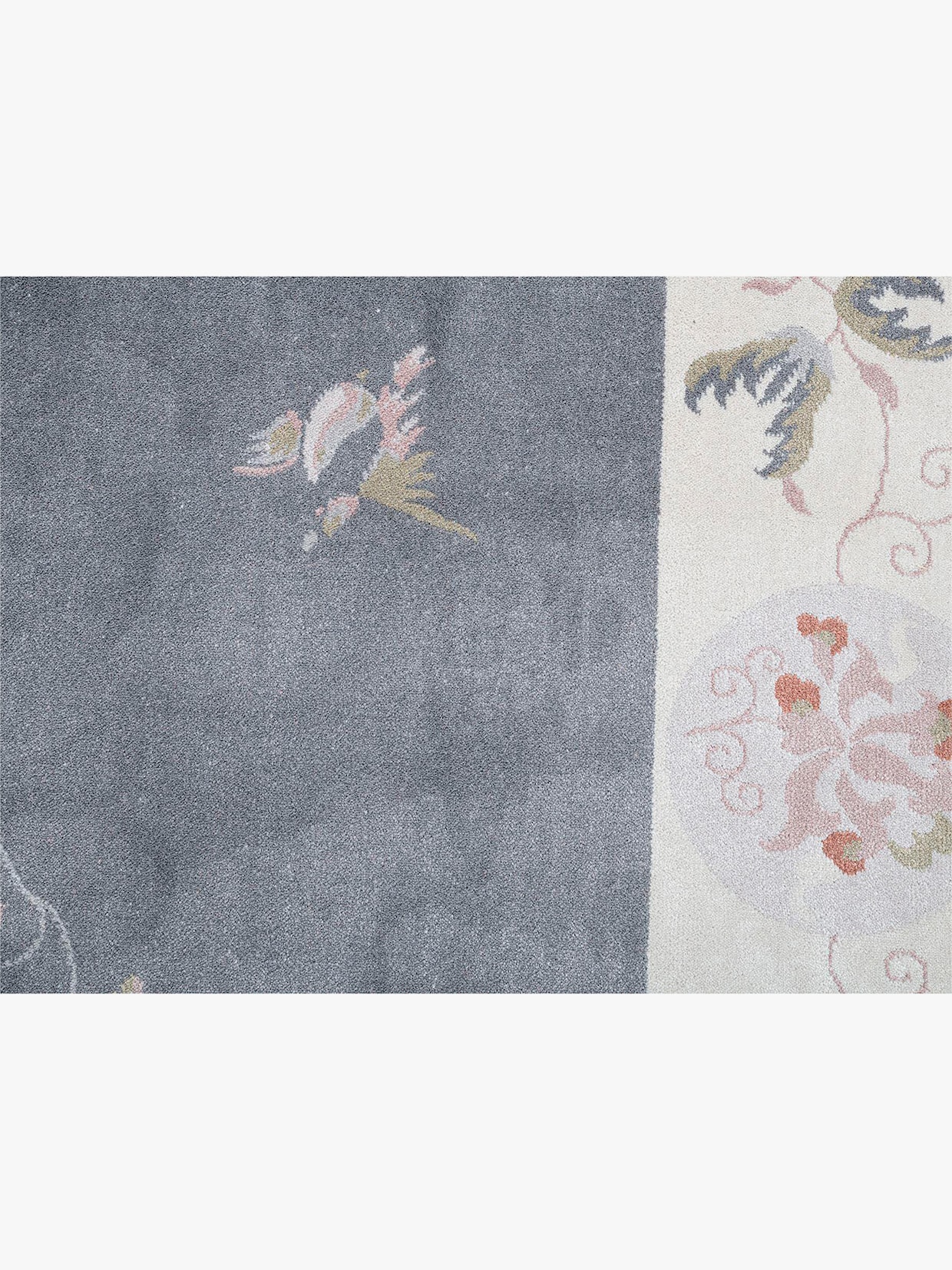 Theko Teppich - grau